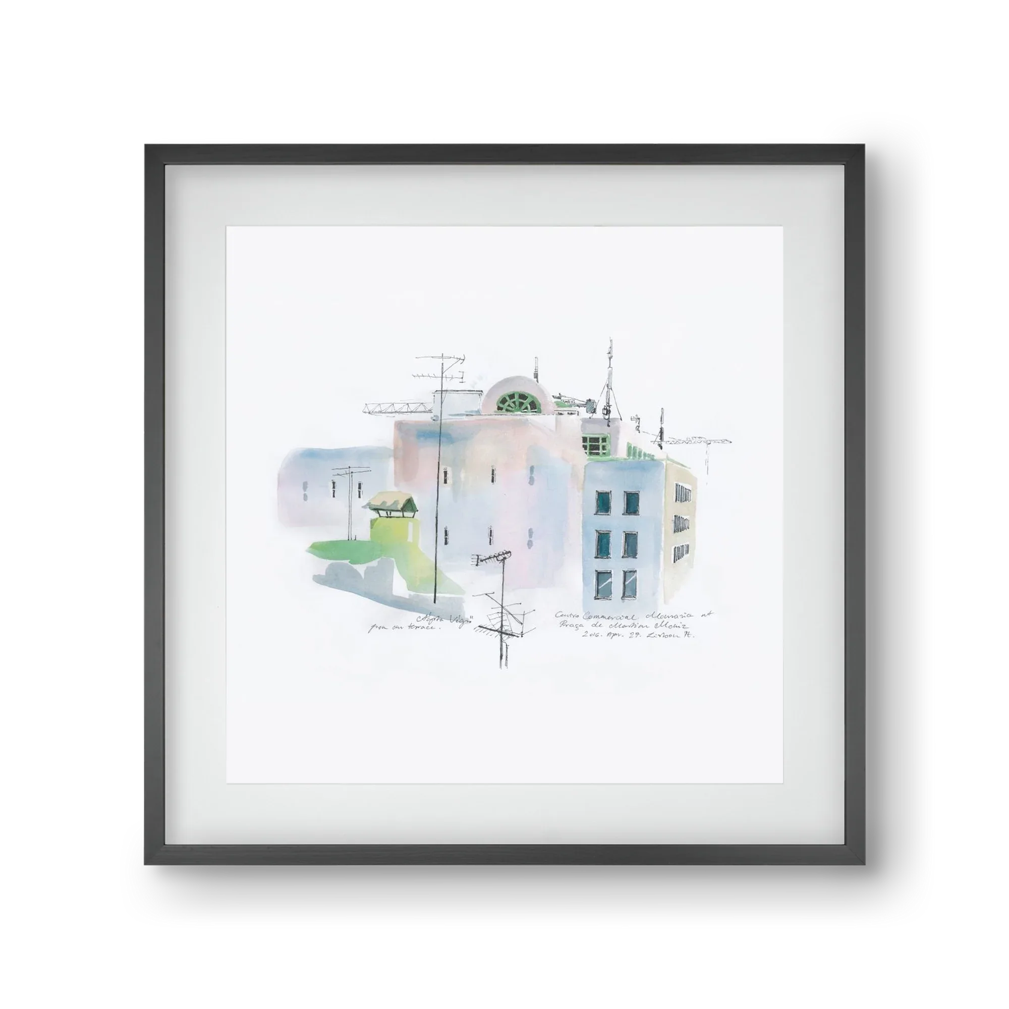 LISBON Aquarelle No.3 - artbridge