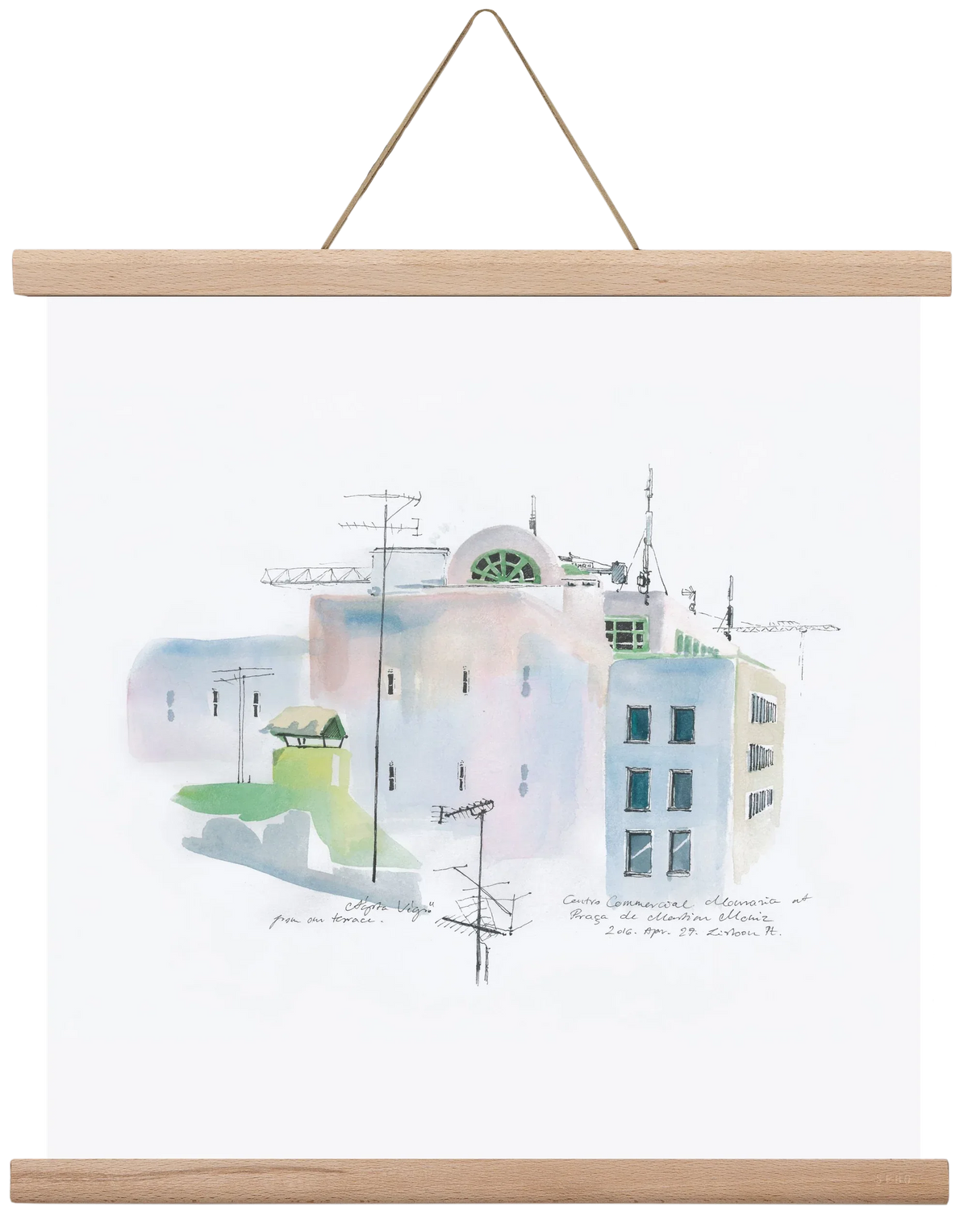 LISBON Aquarelle No.3 - artbridge