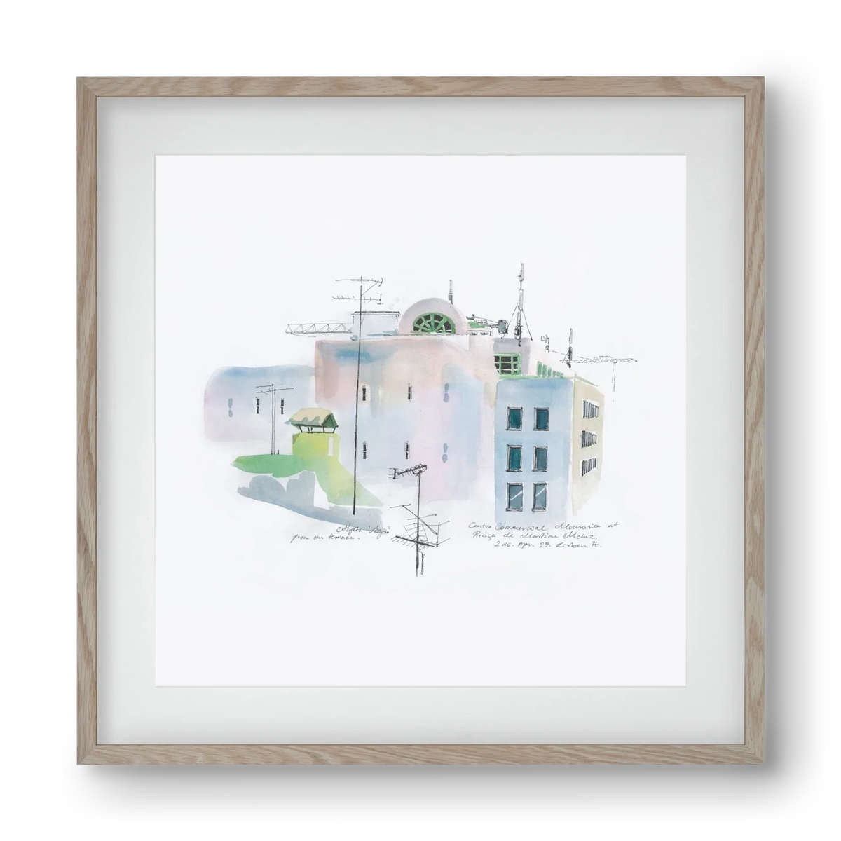 LISBON Aquarelle No.3 - artbridge