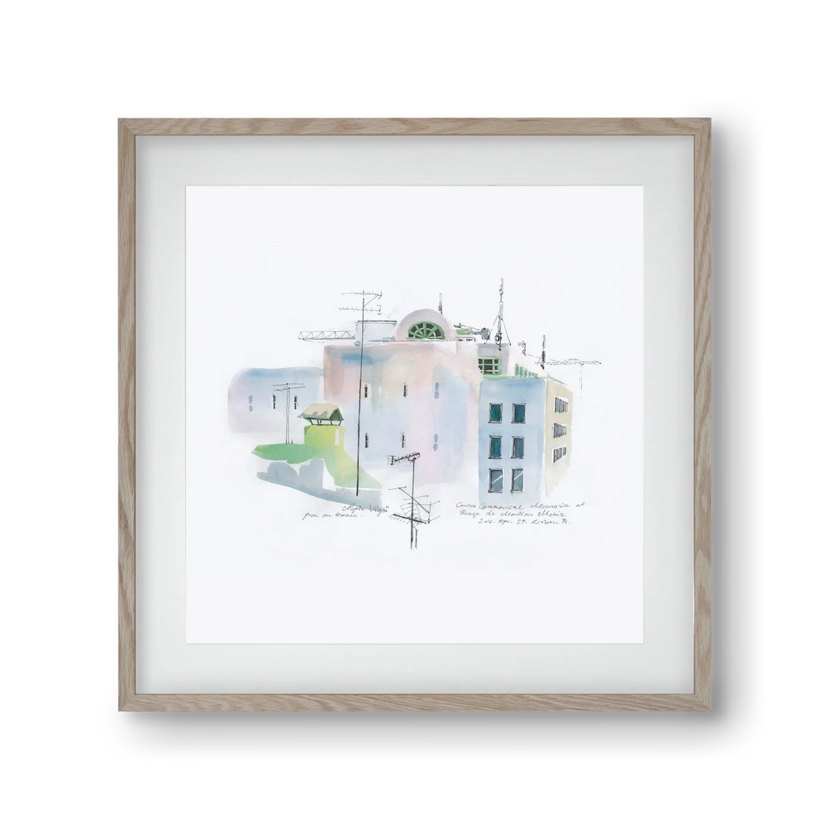 LISBON Aquarelle No.3 - artbridge