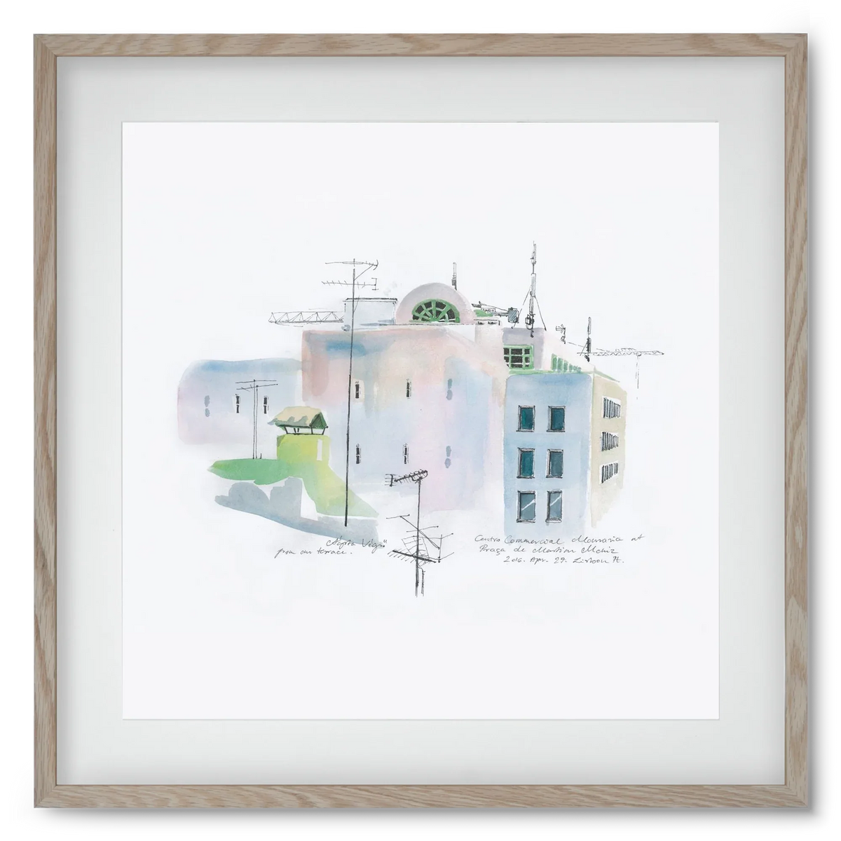 LISBON Aquarelle No.3 - artbridge