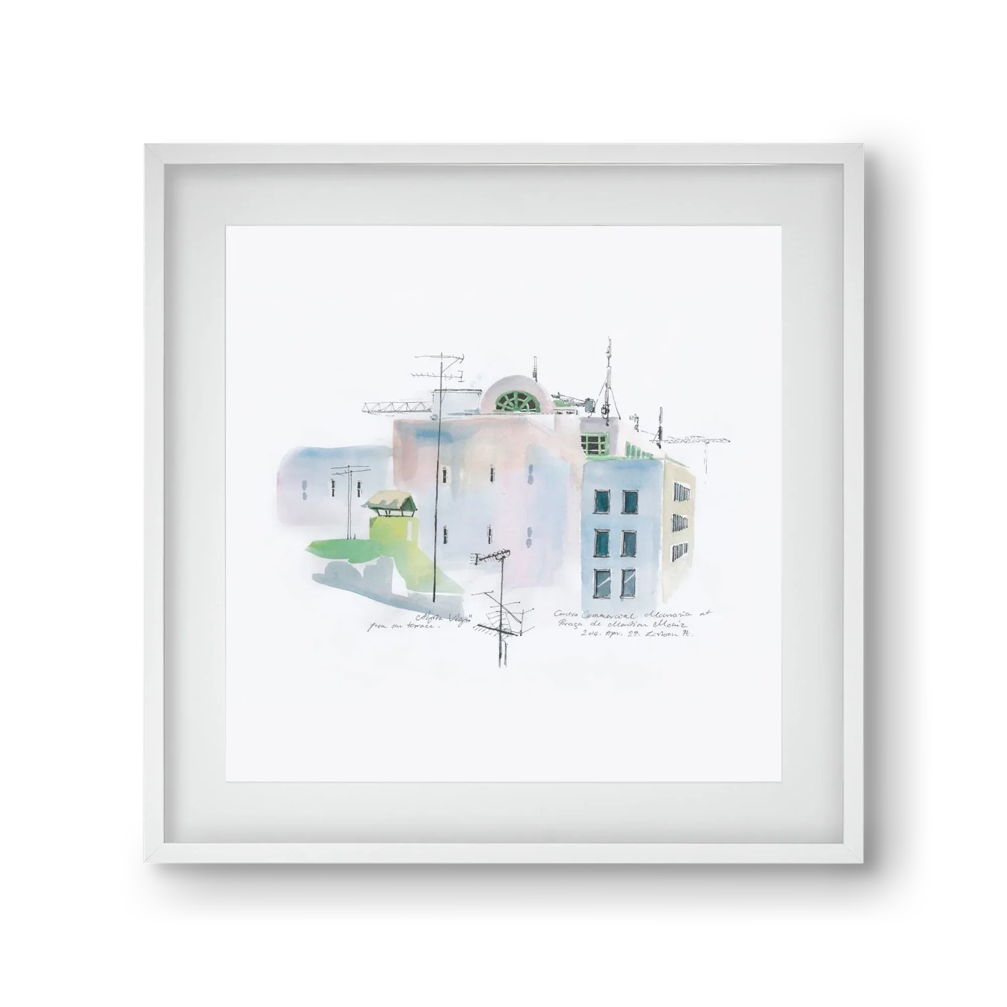 LISBON Aquarelle No.3 - artbridge