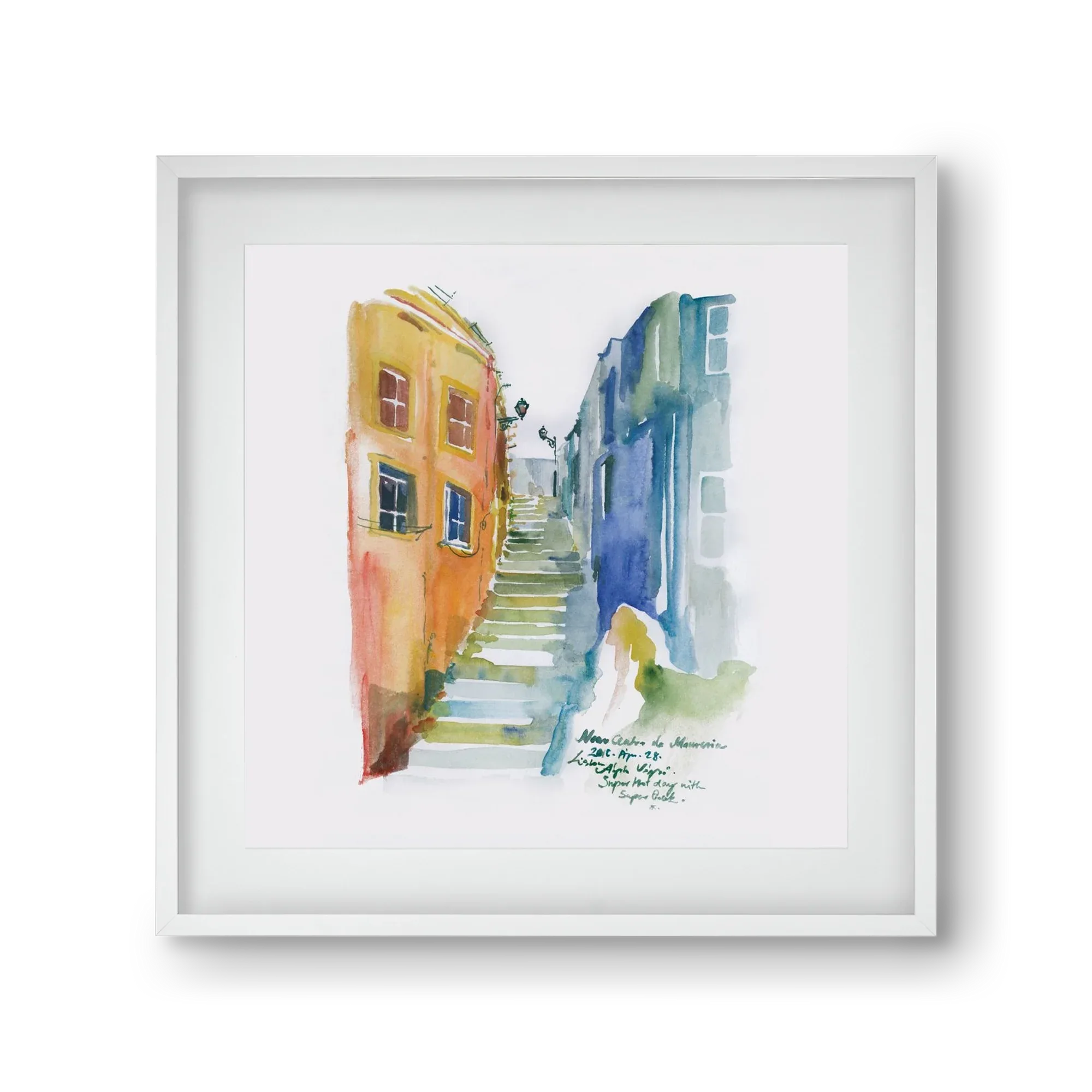 LISBON Aquarelle No.1 - artbridge