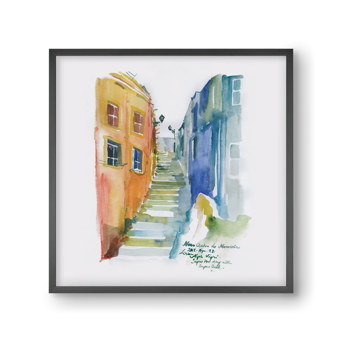 LISBON Aquarelle No.1 - artbridge