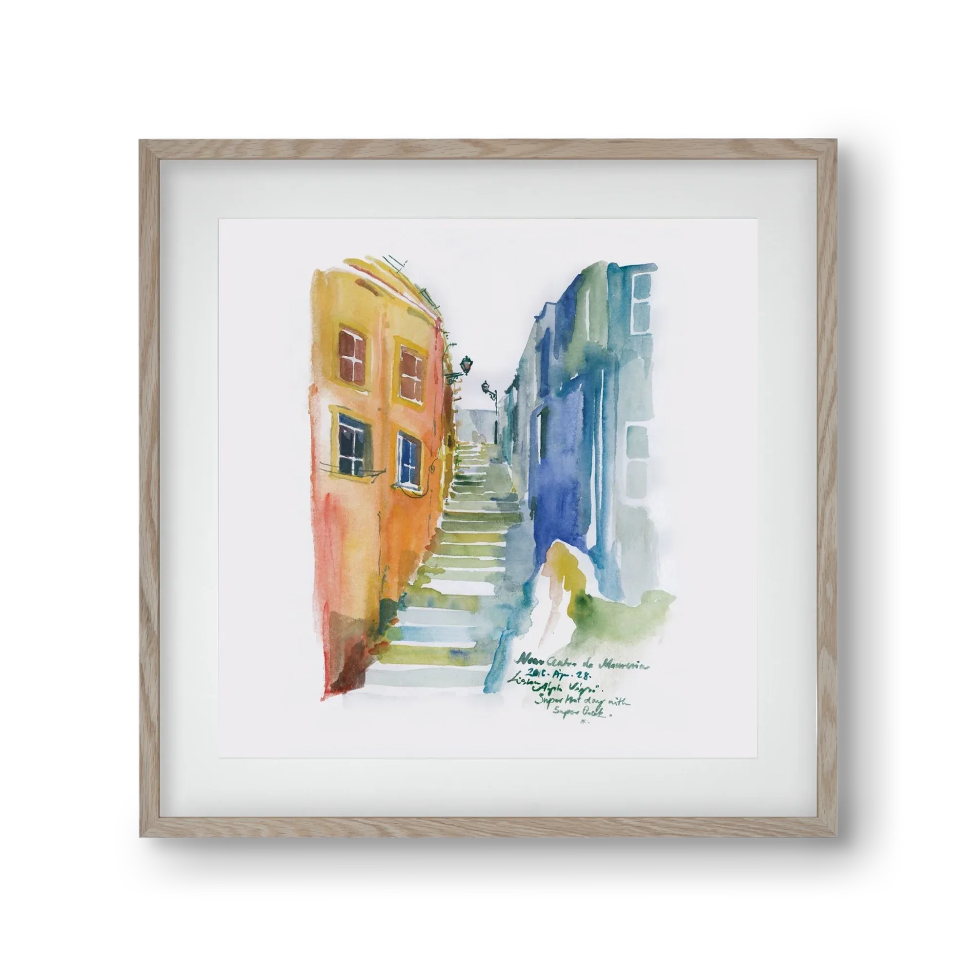 LISBON Aquarelle No.1 - artbridge