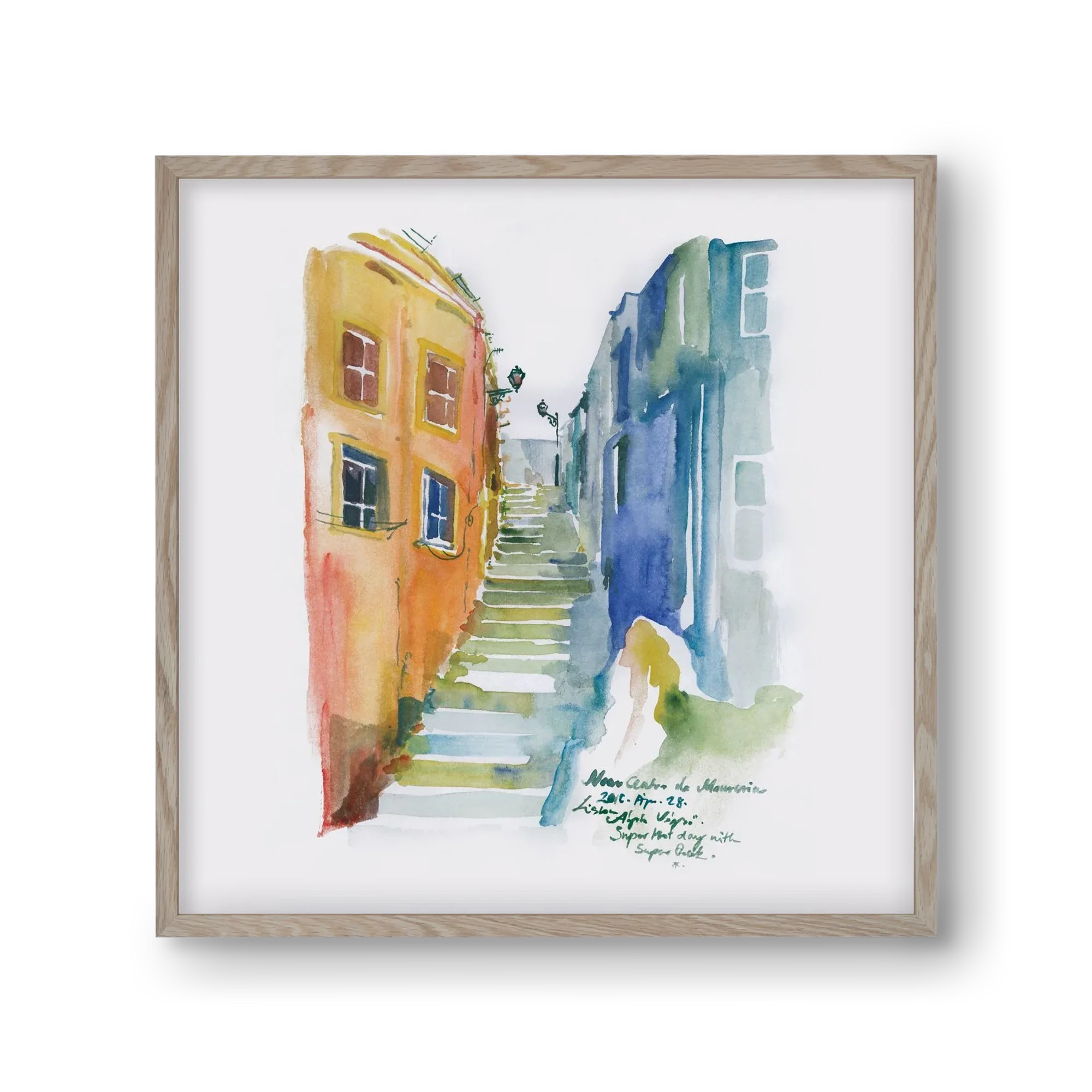 LISBON Aquarelle No.1 - artbridge