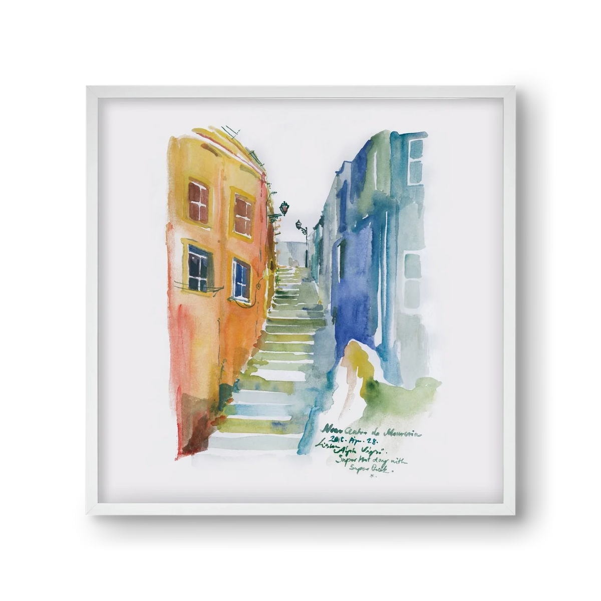 LISBON Aquarelle No.1 - artbridge