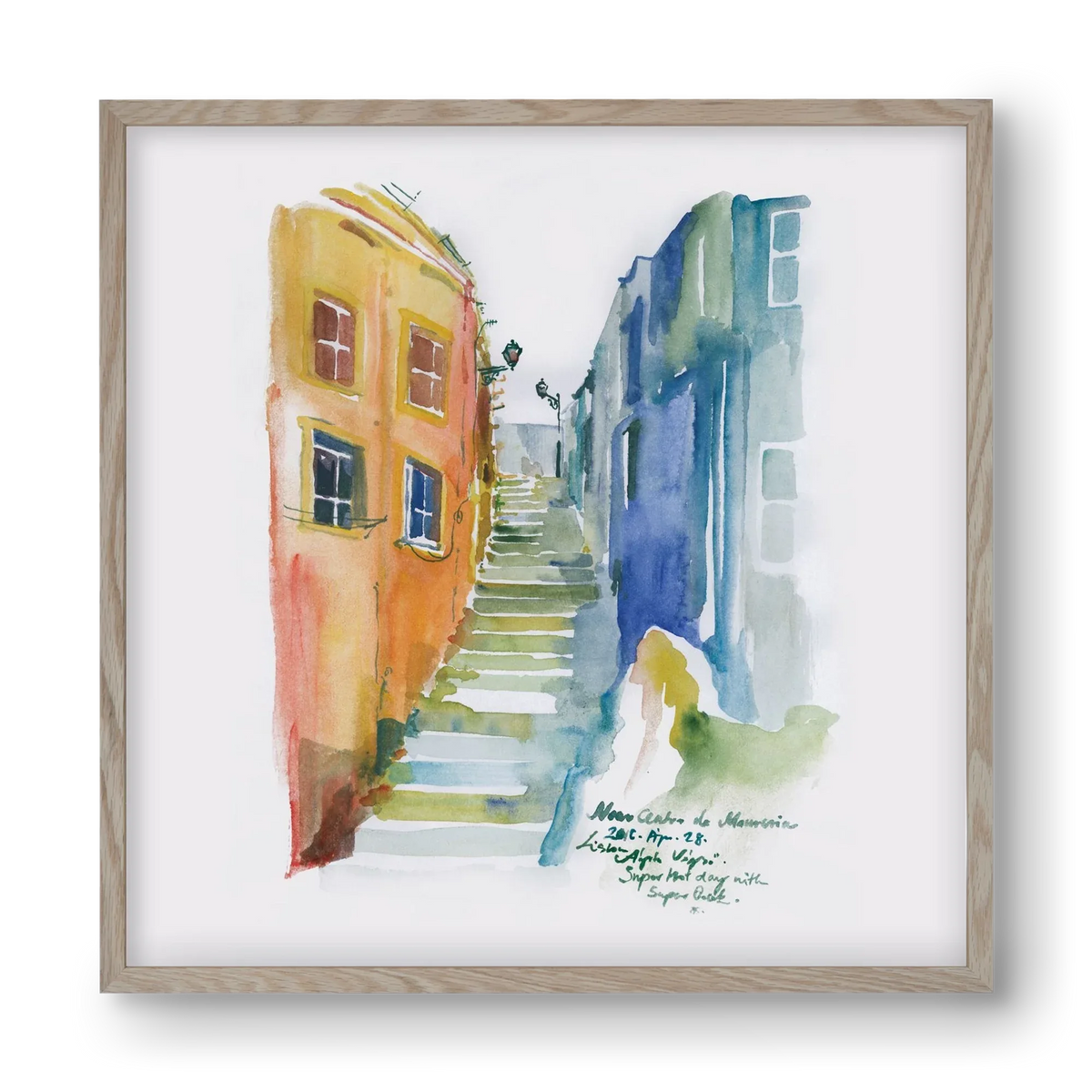 LISBON Aquarelle No.1 - artbridge