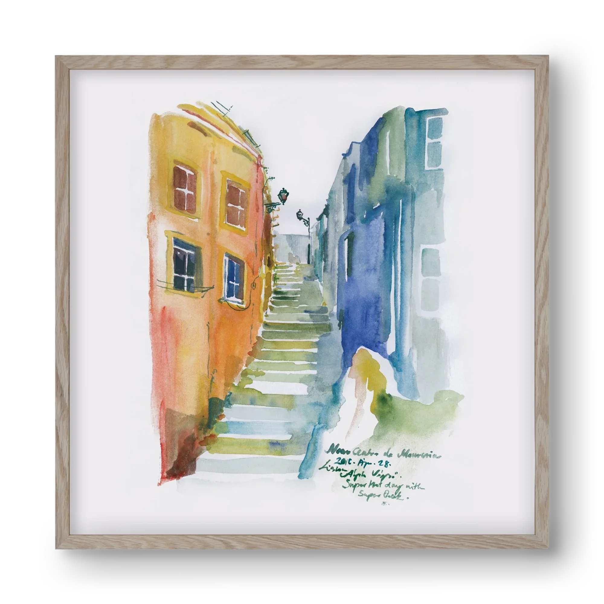 LISBON Aquarelle No.1 - artbridge