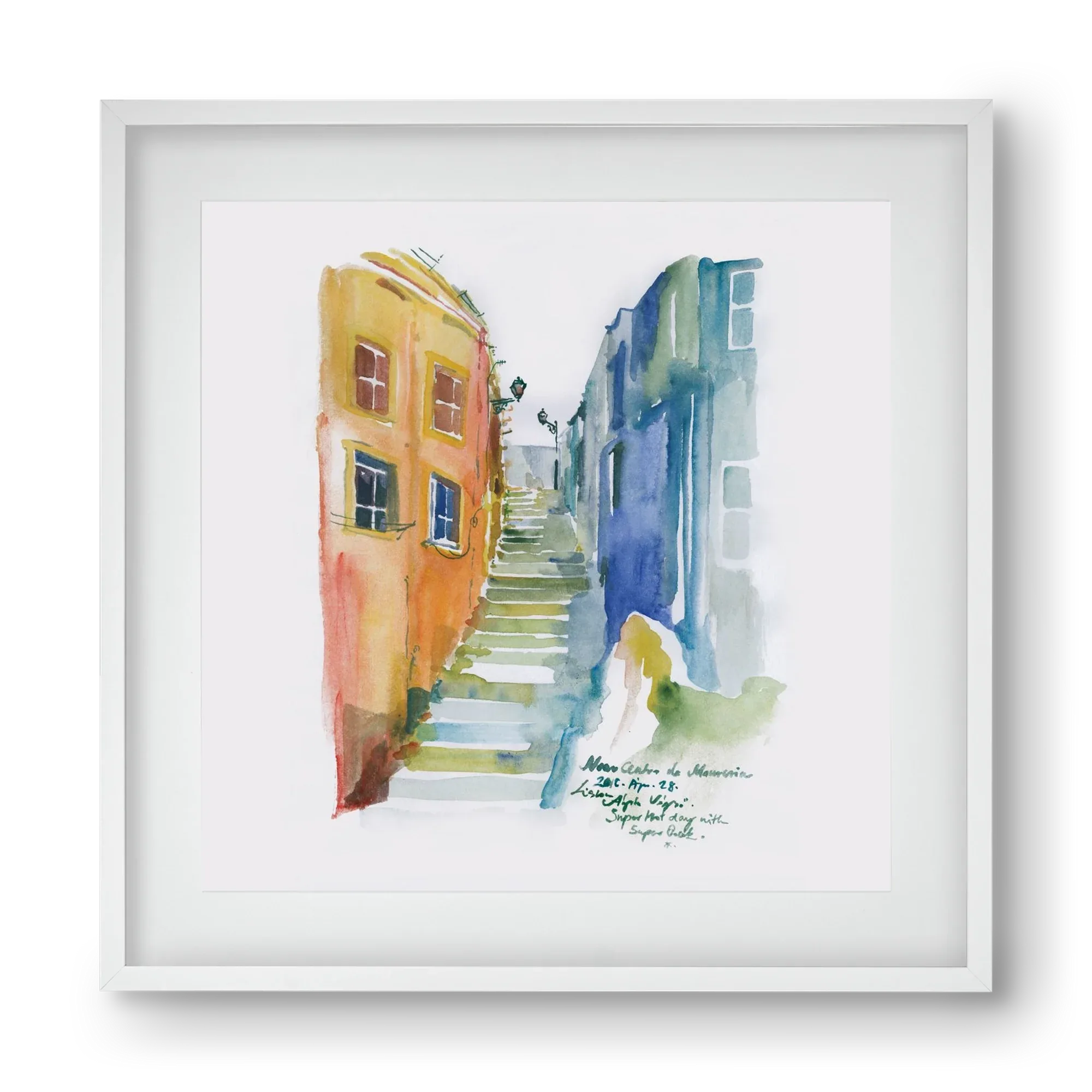 LISBON Aquarelle No.1 - artbridge
