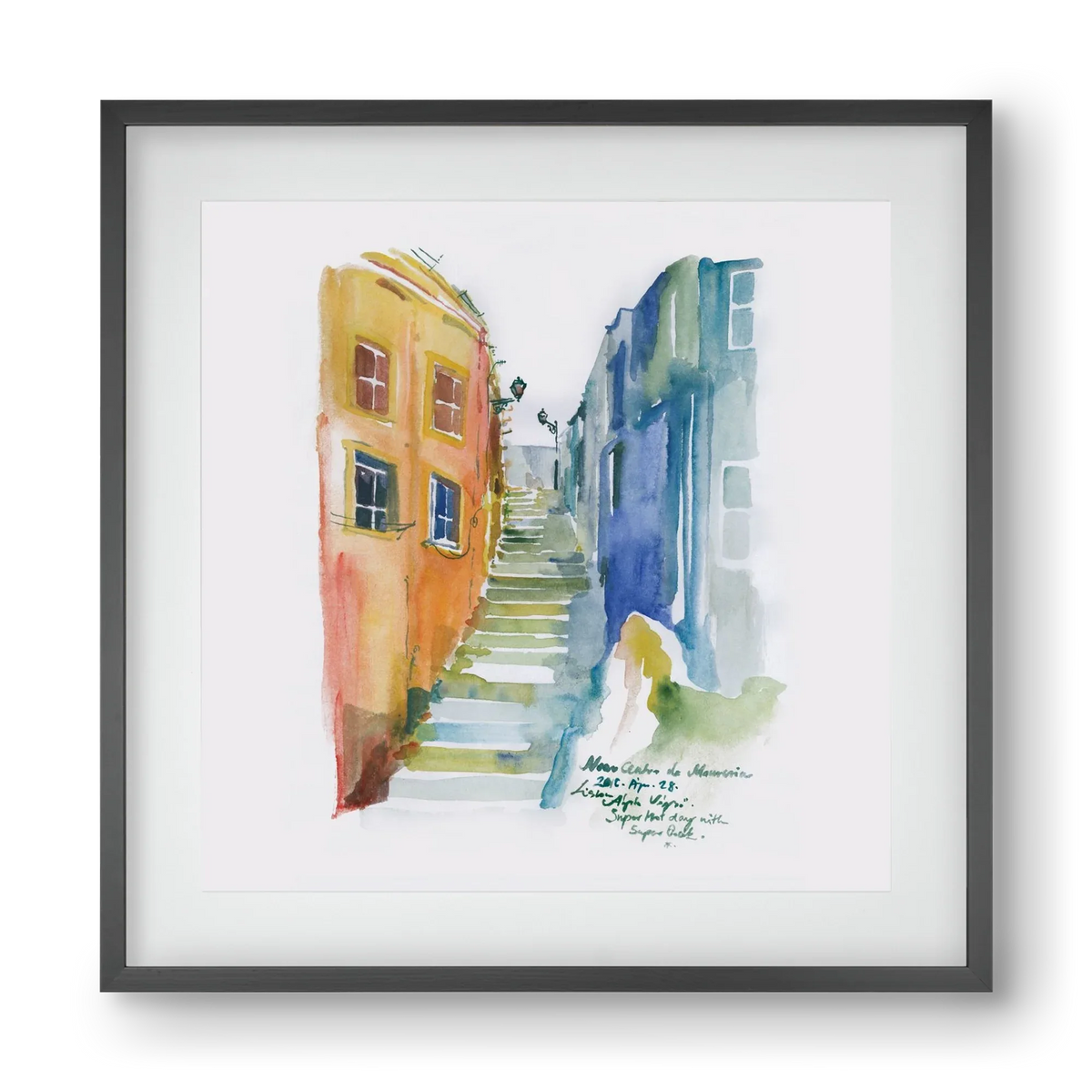 LISBON Aquarelle No.1 - artbridge