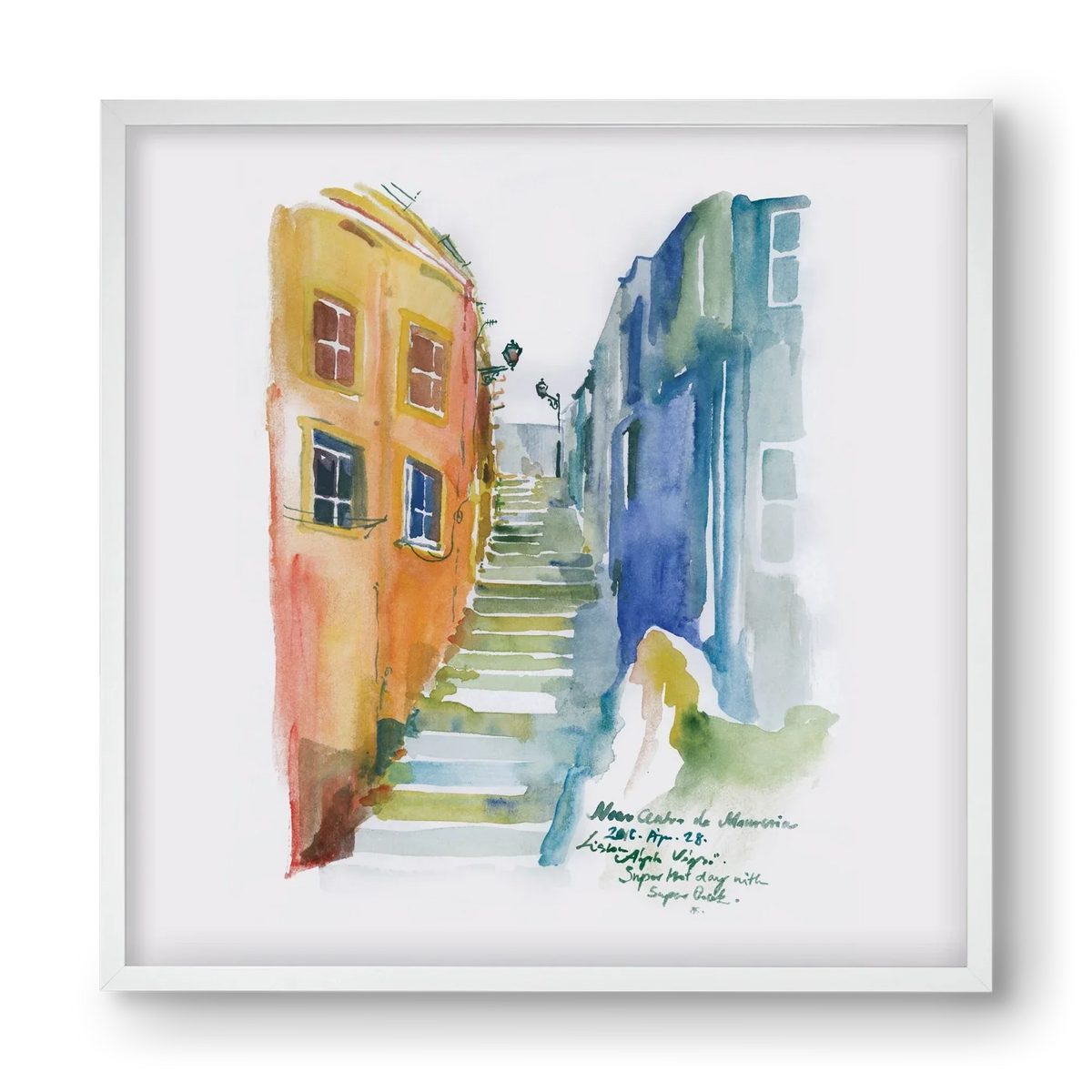 LISBON Aquarelle No.1 - artbridge