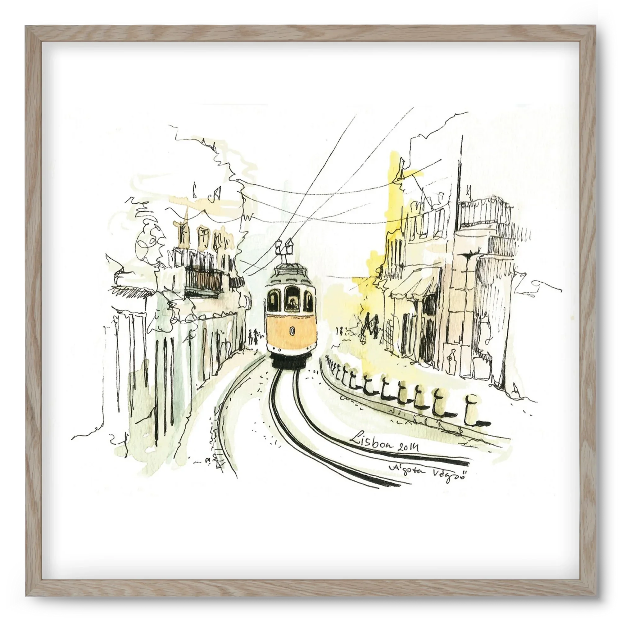 LISBON Aquarelle No.2 - artbridge