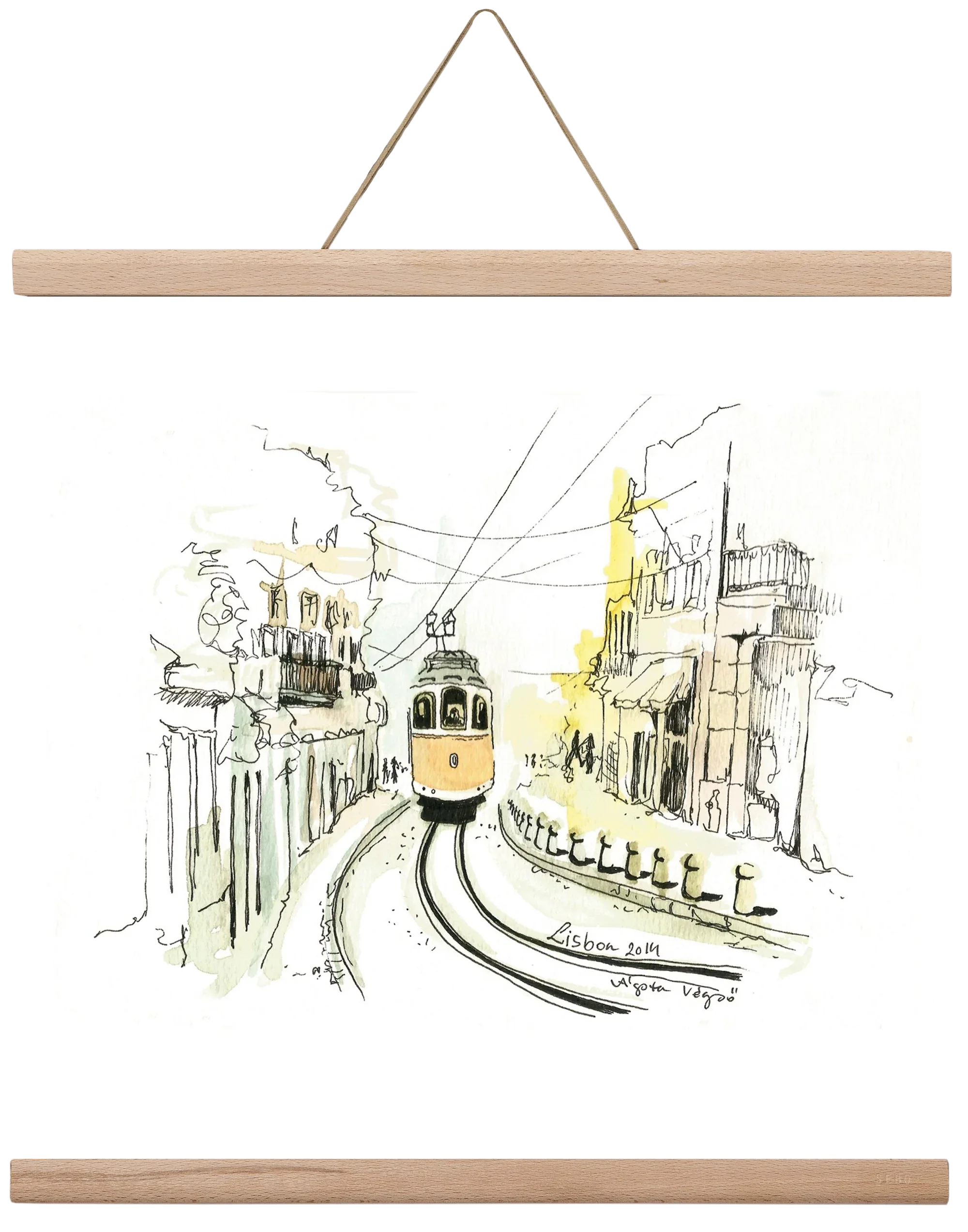 LISBON Aquarelle No.2 - artbridge
