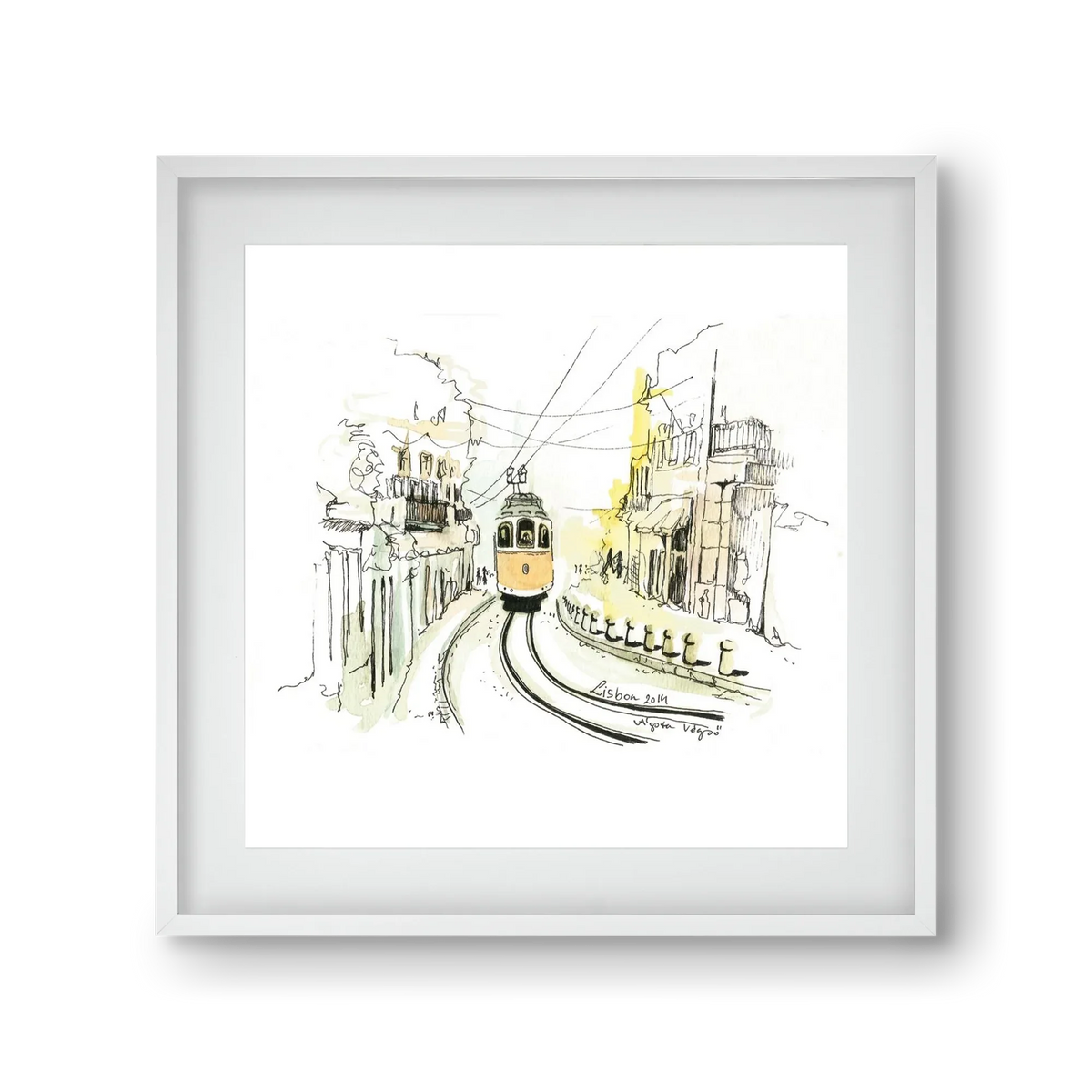 LISBON Aquarelle No.2 - artbridge