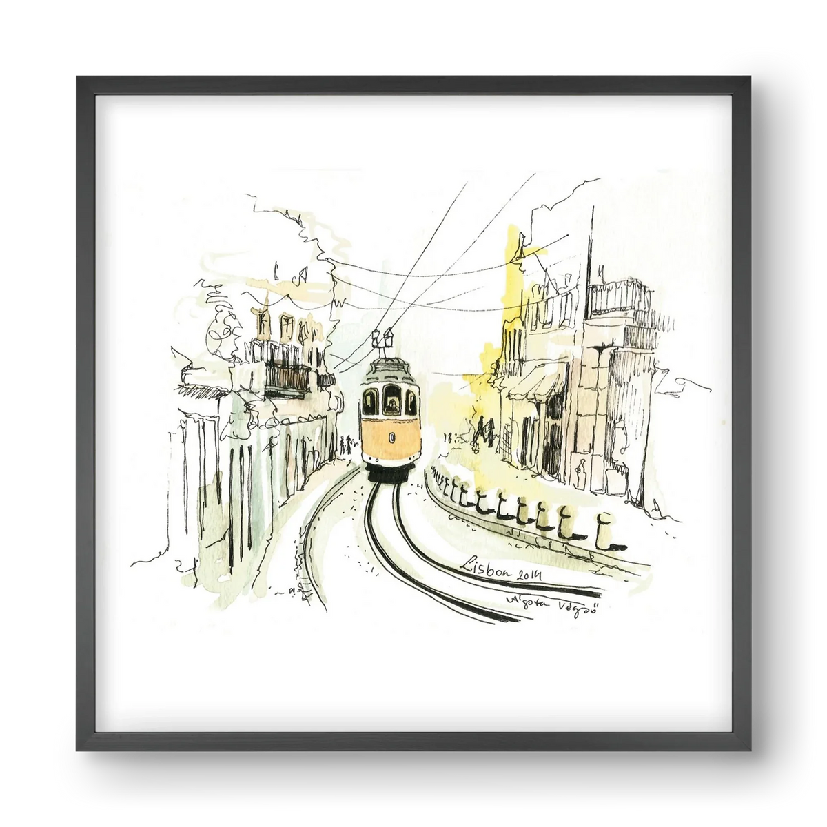 LISBON Aquarelle No.2 - artbridge