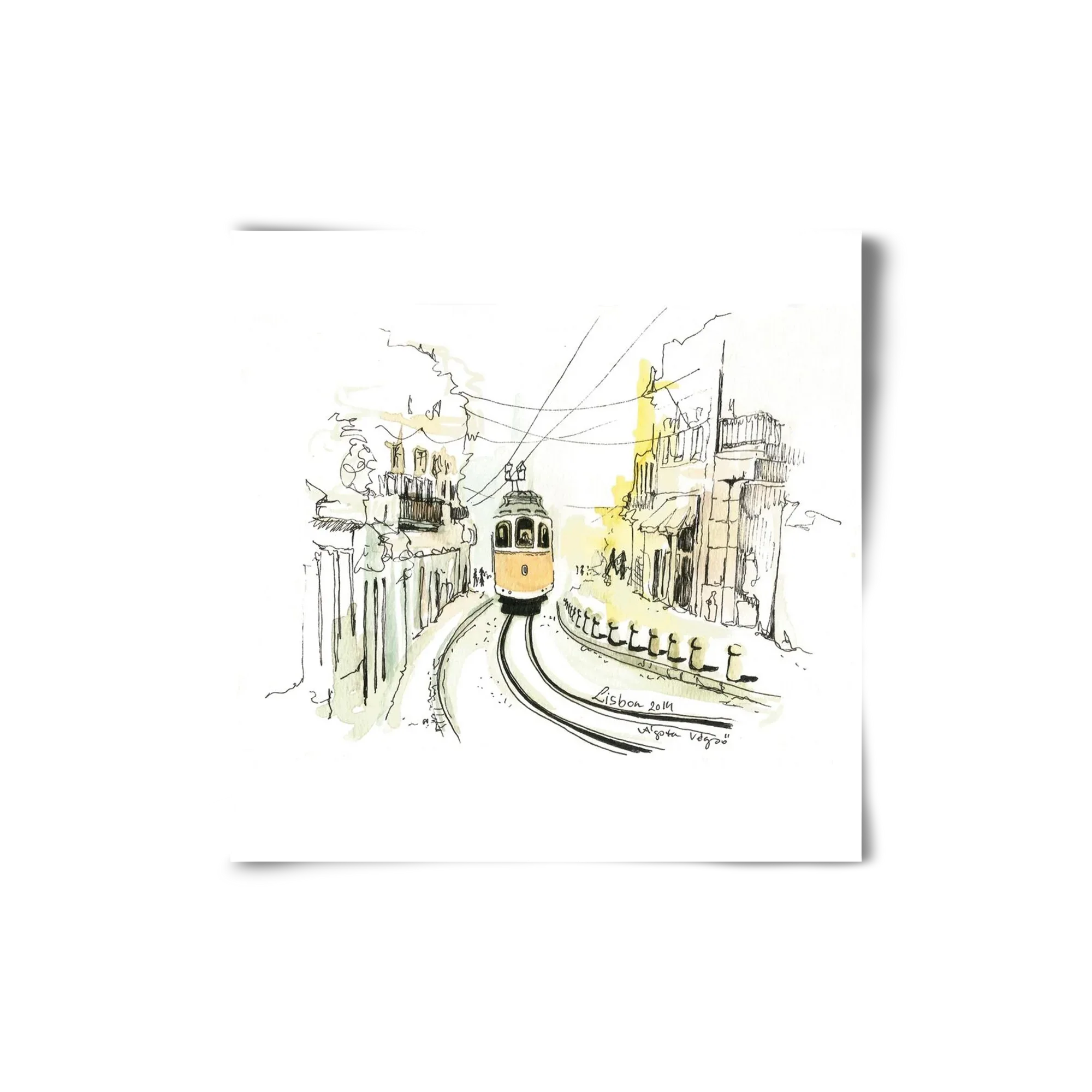 LISBON Aquarelle No.2 - artbridge