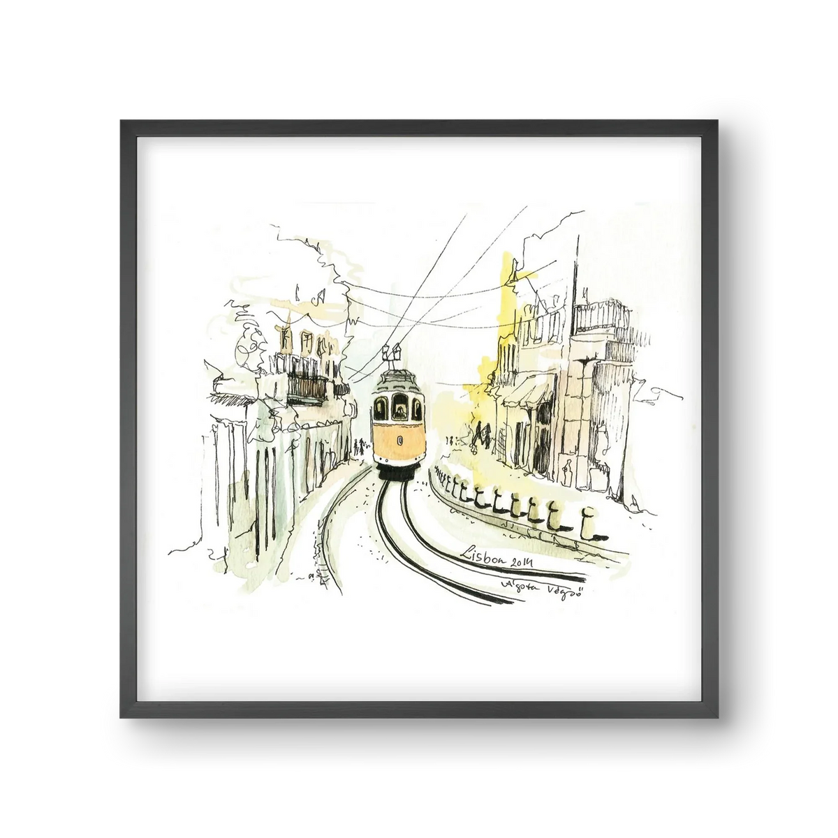 LISBON Aquarelle No.2 - artbridge