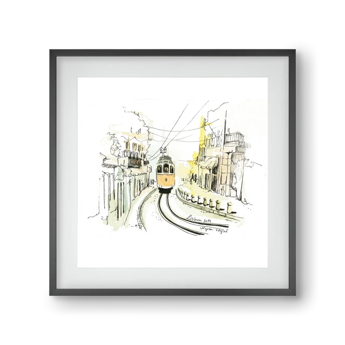 LISBON Aquarelle No.2 - artbridge