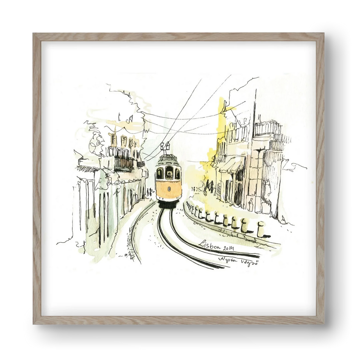 LISBON Aquarelle No.2 - artbridge