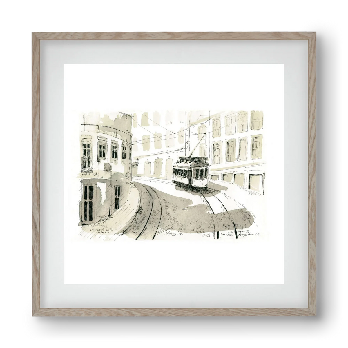 Lisbon Aquarelle No.5 - artbridge