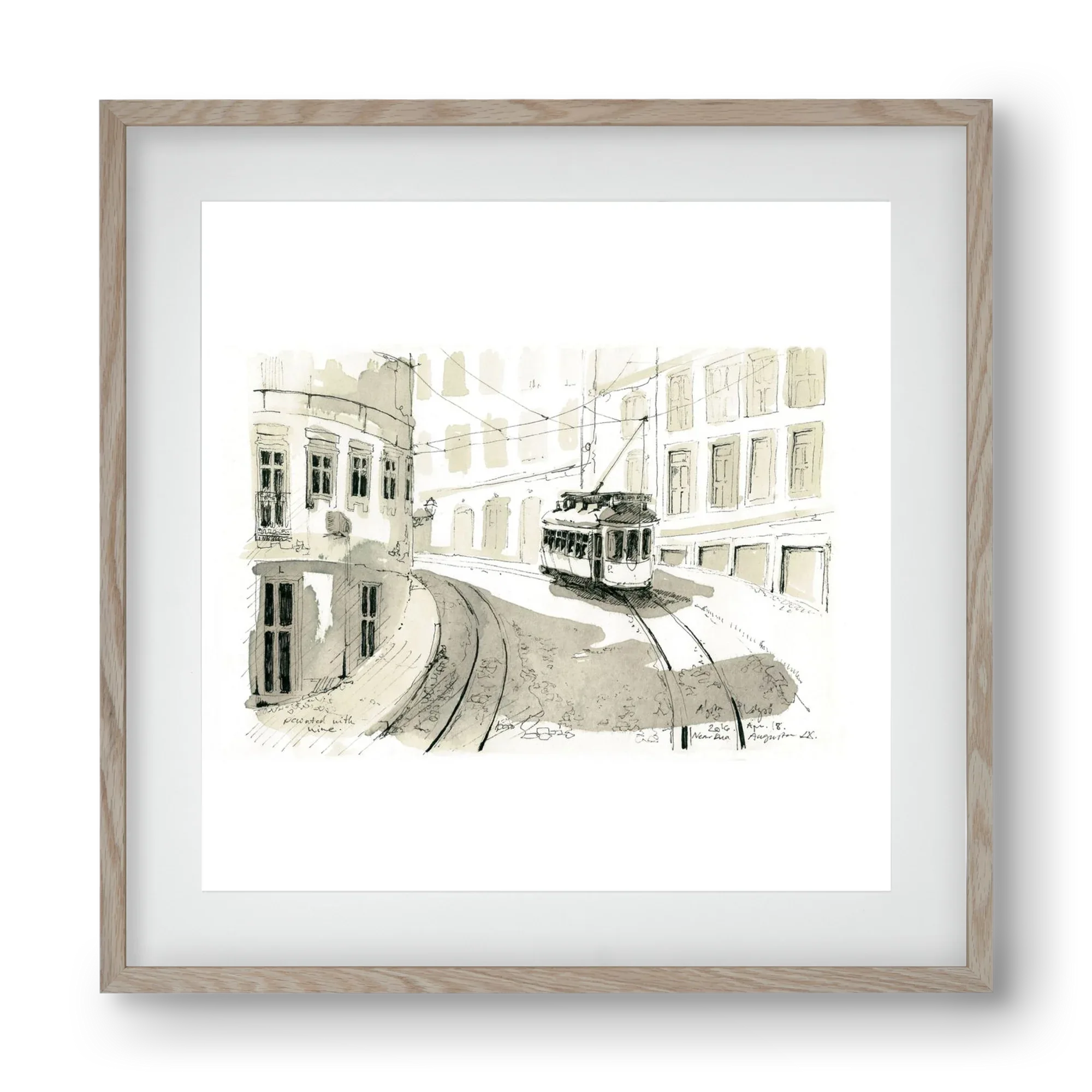 Lisbon Aquarelle No.5 - artbridge