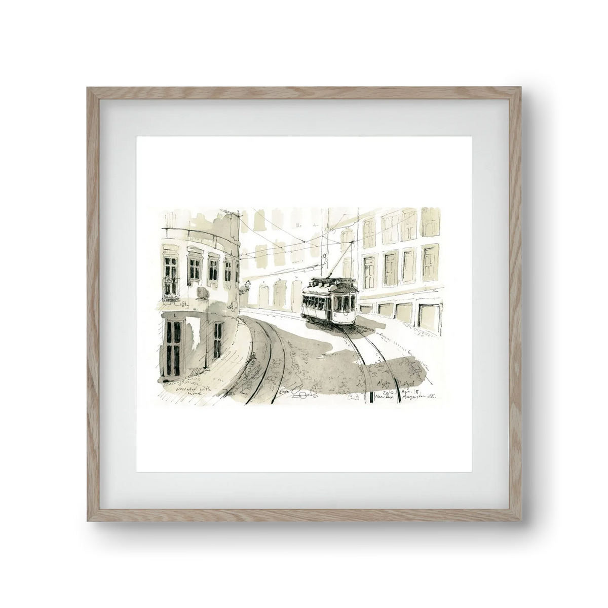 Lisbon Aquarelle No.5 - artbridge
