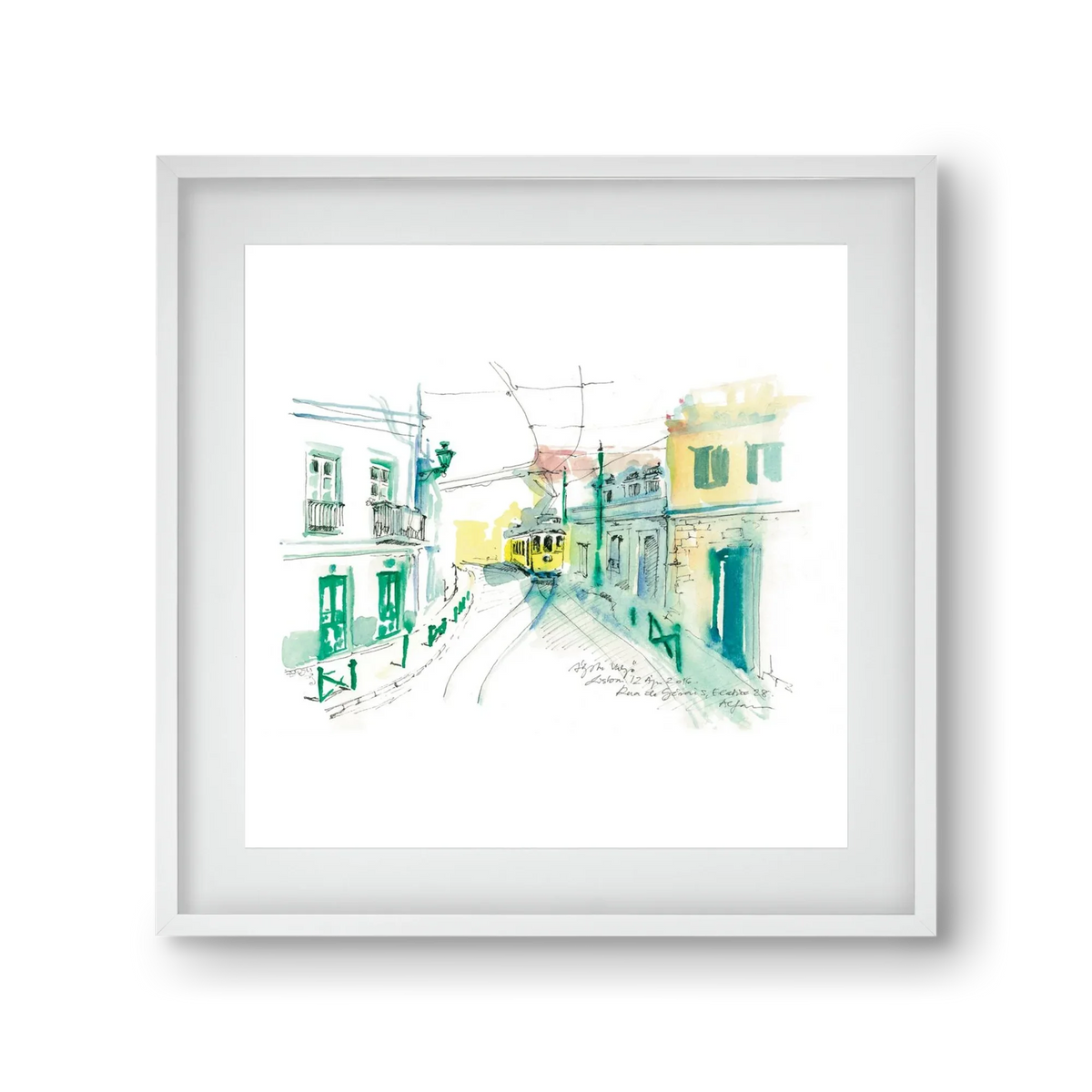 Lisbon Aquarelle No.6 - artbridge