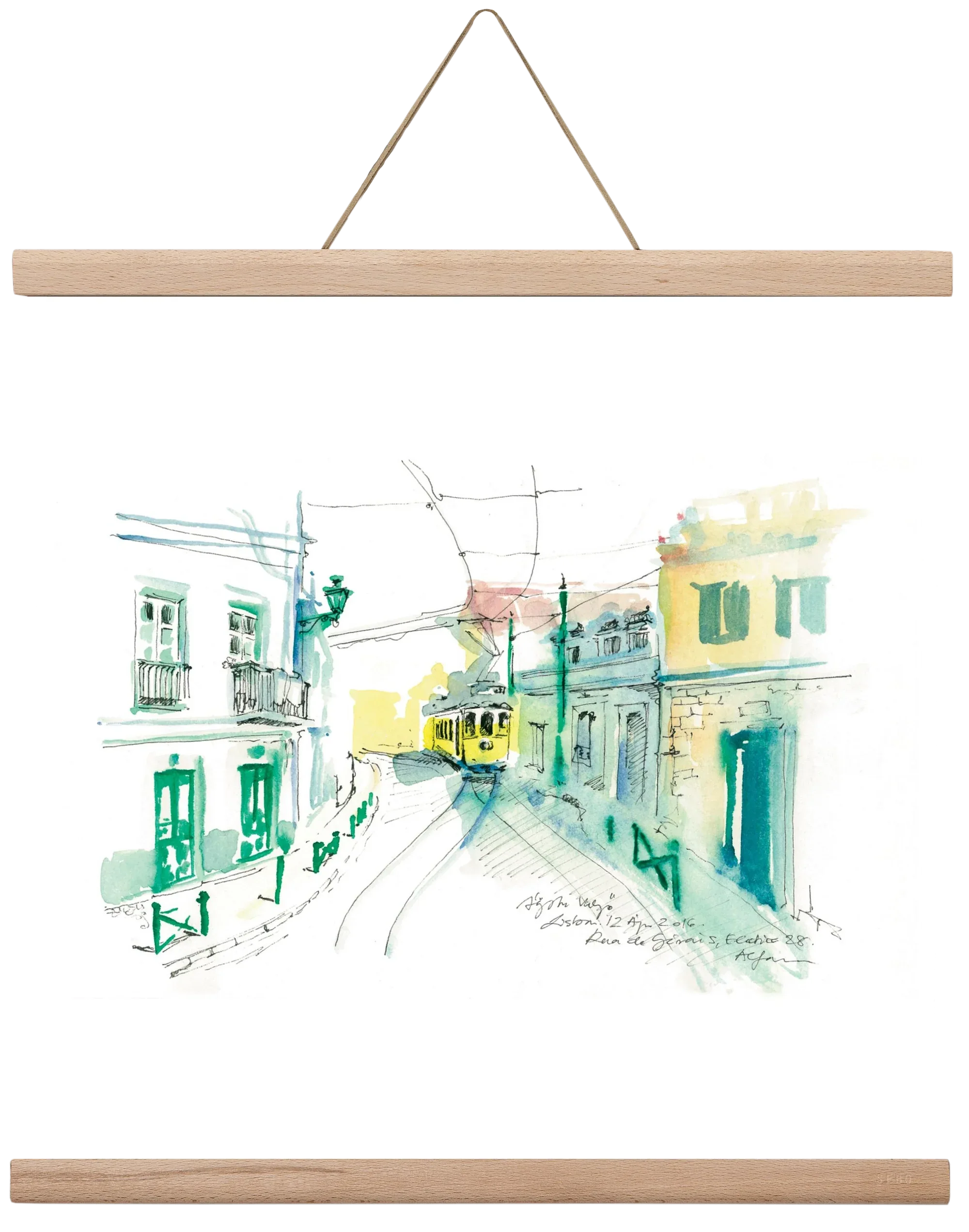 Lisbon Aquarelle No.6 - artbridge