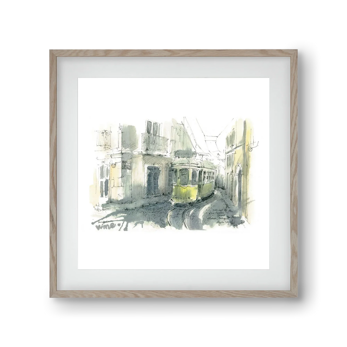 Lisbon Aquarelle No.7 - artbridge