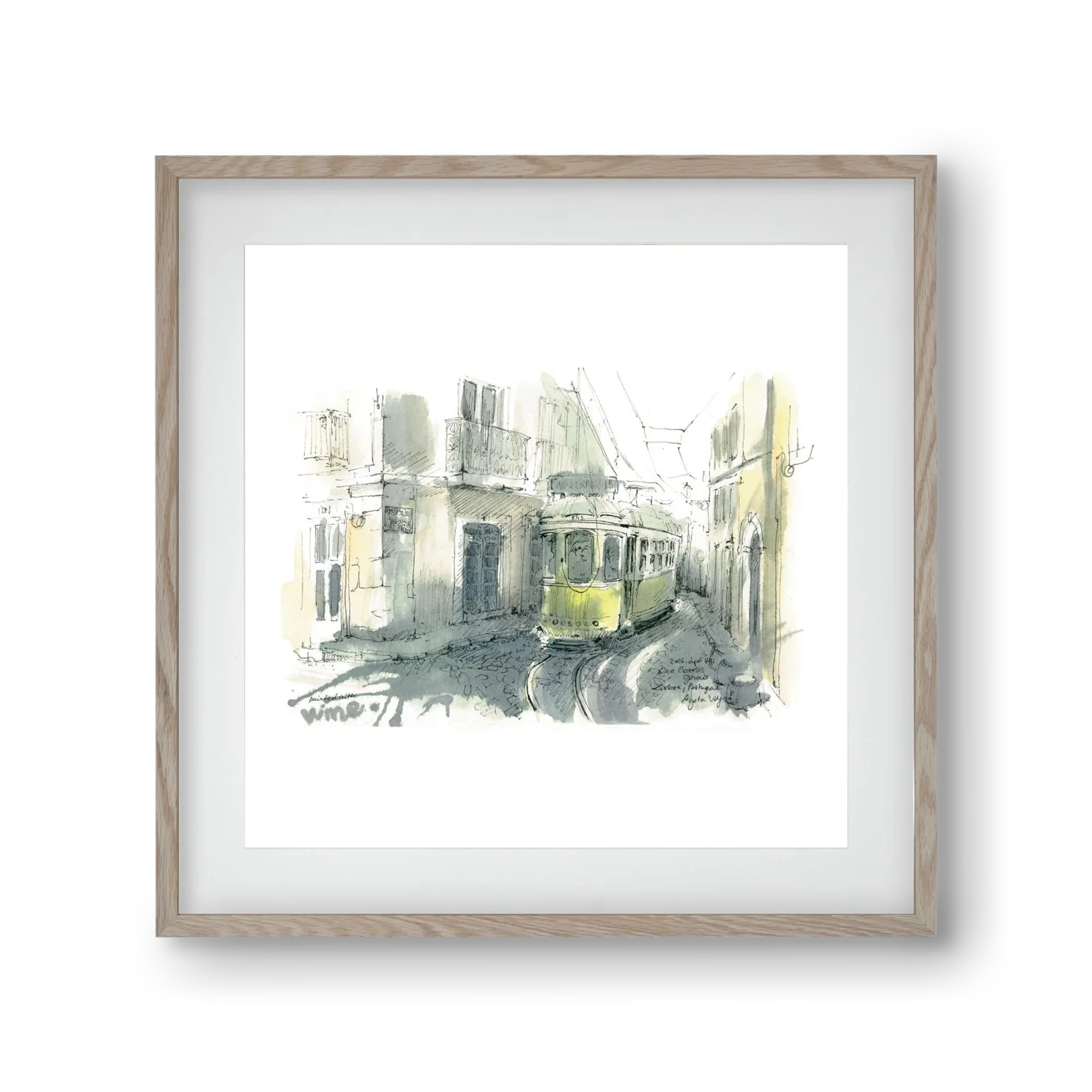 Lisbon Aquarelle No.7 - artbridge