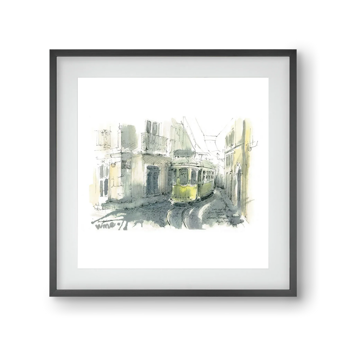 Lisbon Aquarelle No.7 - artbridge