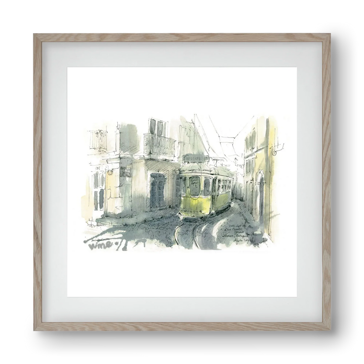 Lisbon Aquarelle No.7 - artbridge