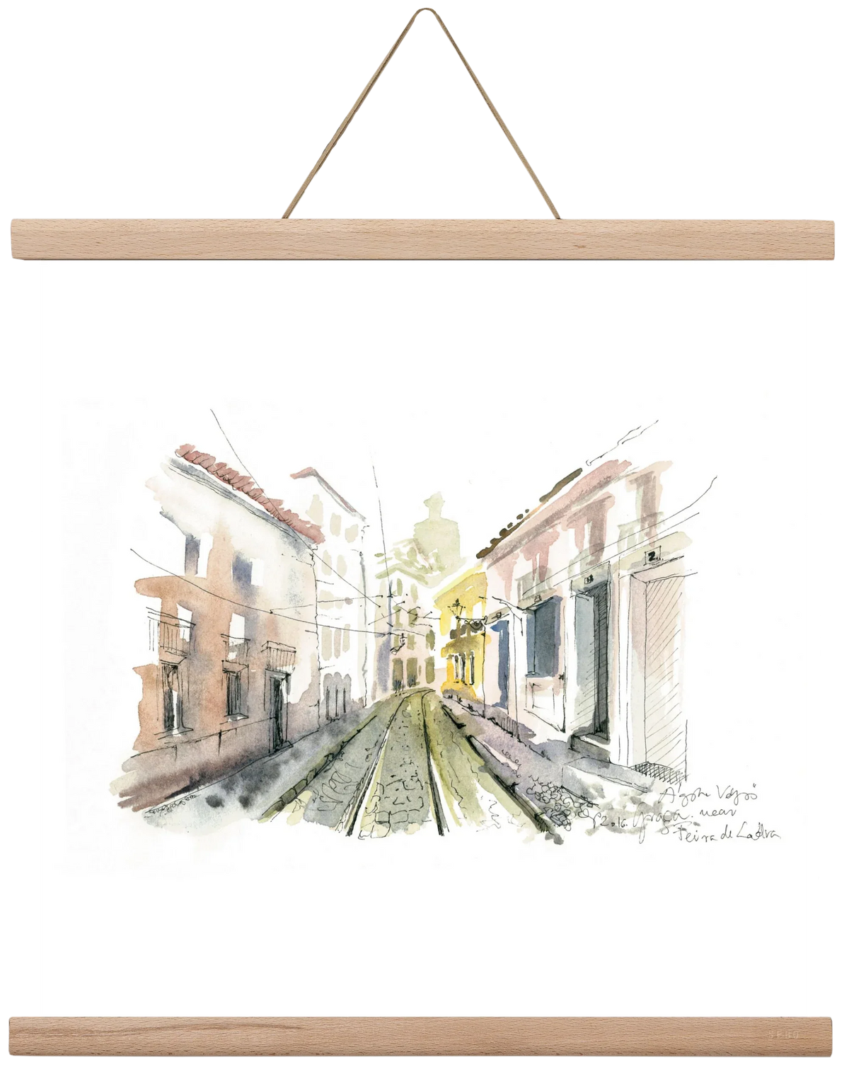 Lisbon Aquarelle No.8 - artbridge