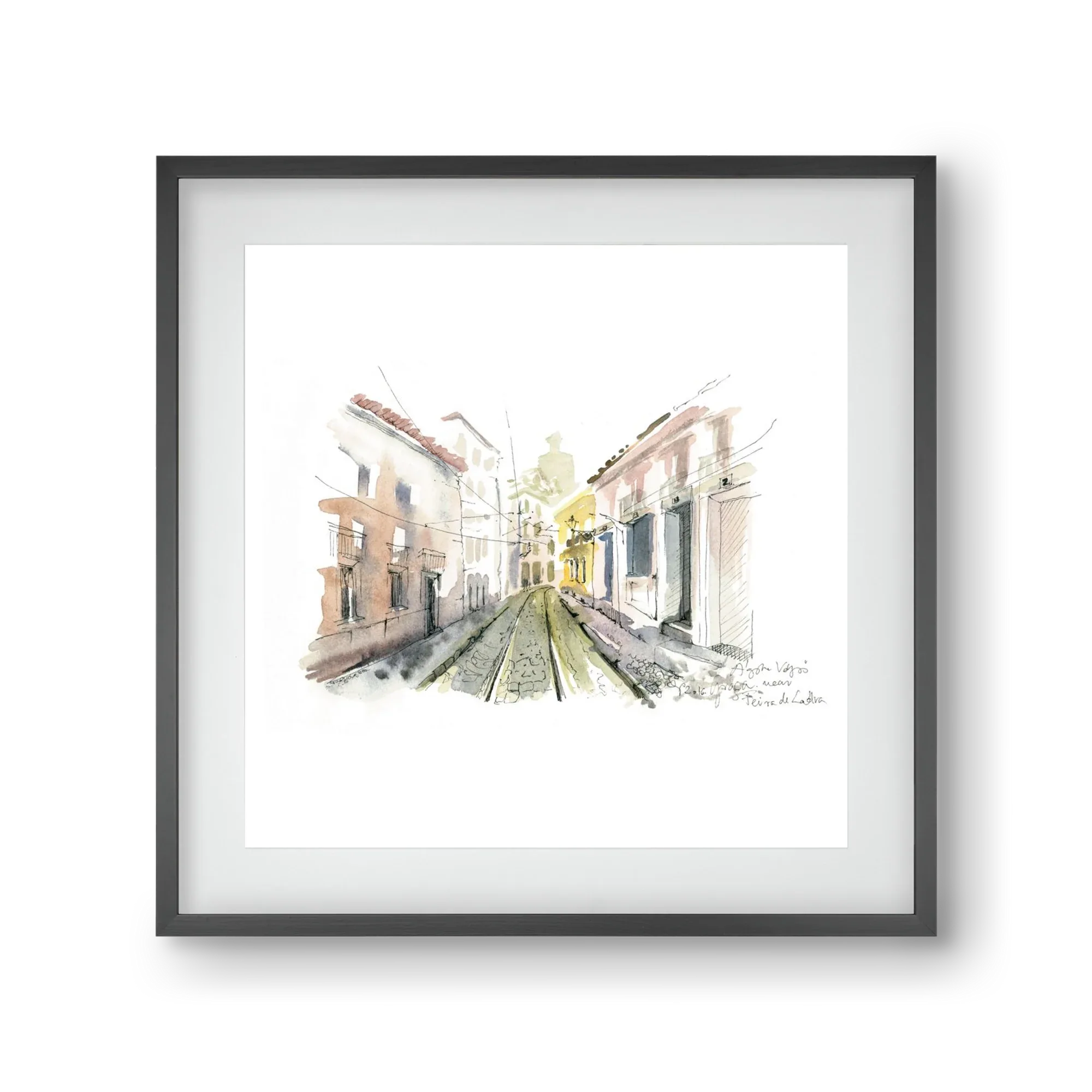 Lisbon Aquarelle No.8 - artbridge