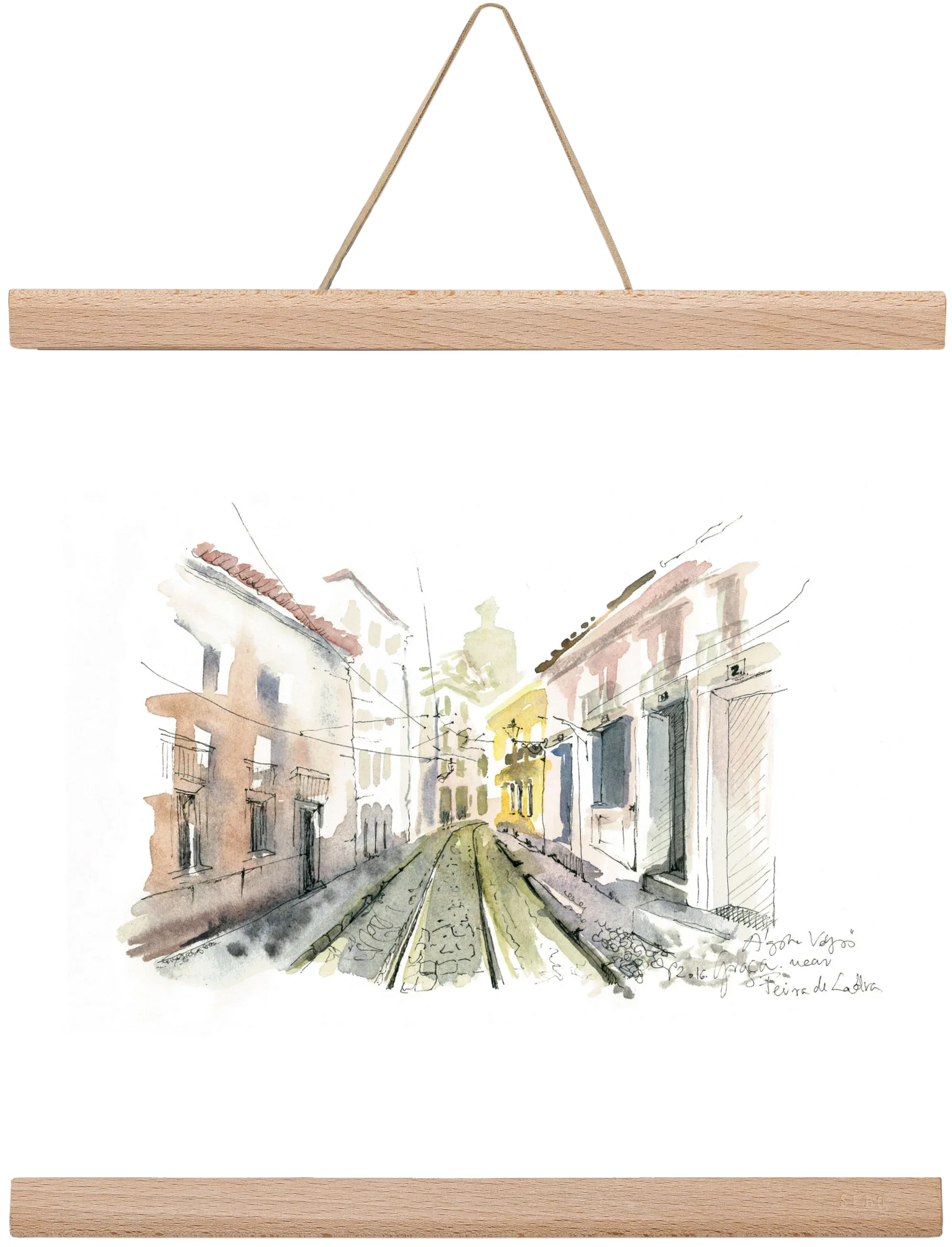 Lisbon Aquarelle No.8 - artbridge