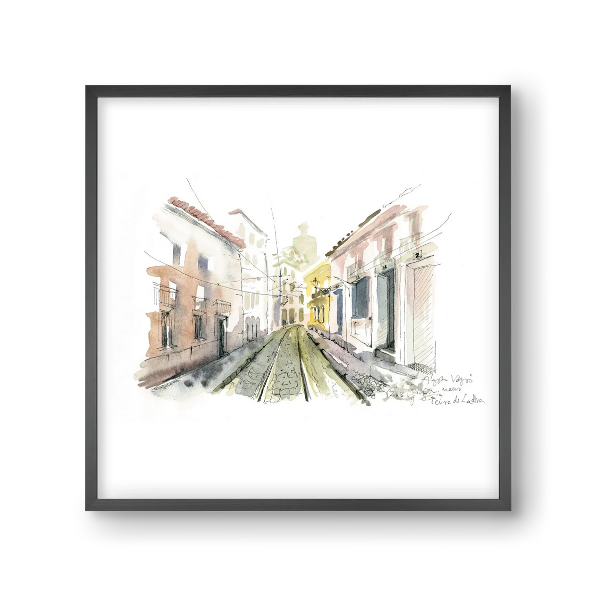Lisbon Aquarelle No.8 - artbridge