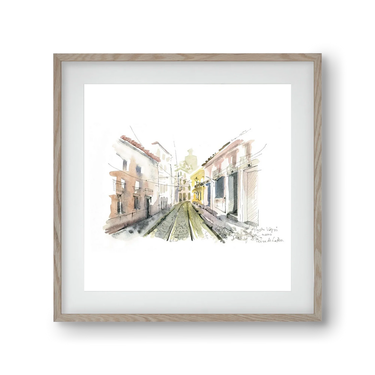 Lisbon Aquarelle No.8 - artbridge