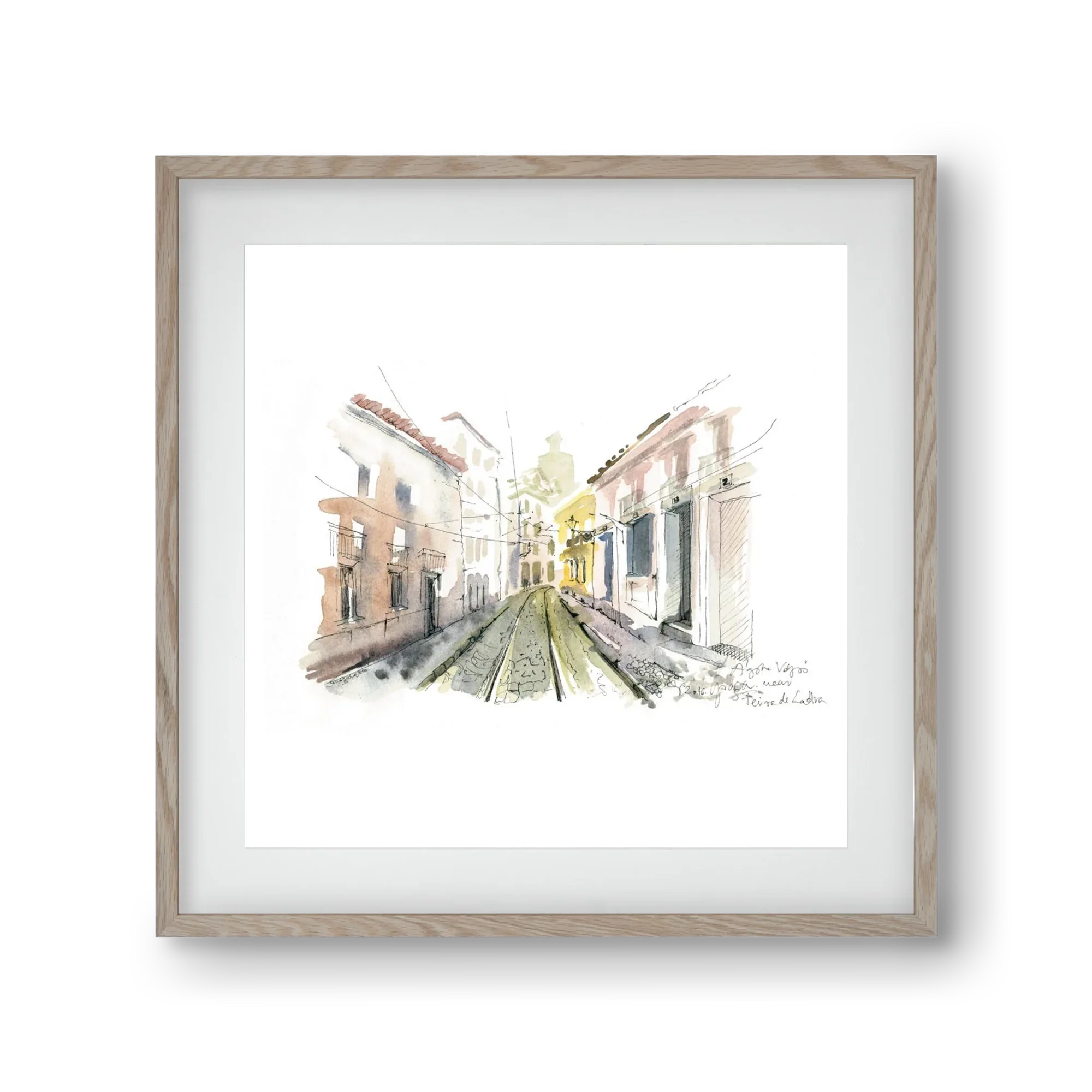 Lisbon Aquarelle No.8 - artbridge