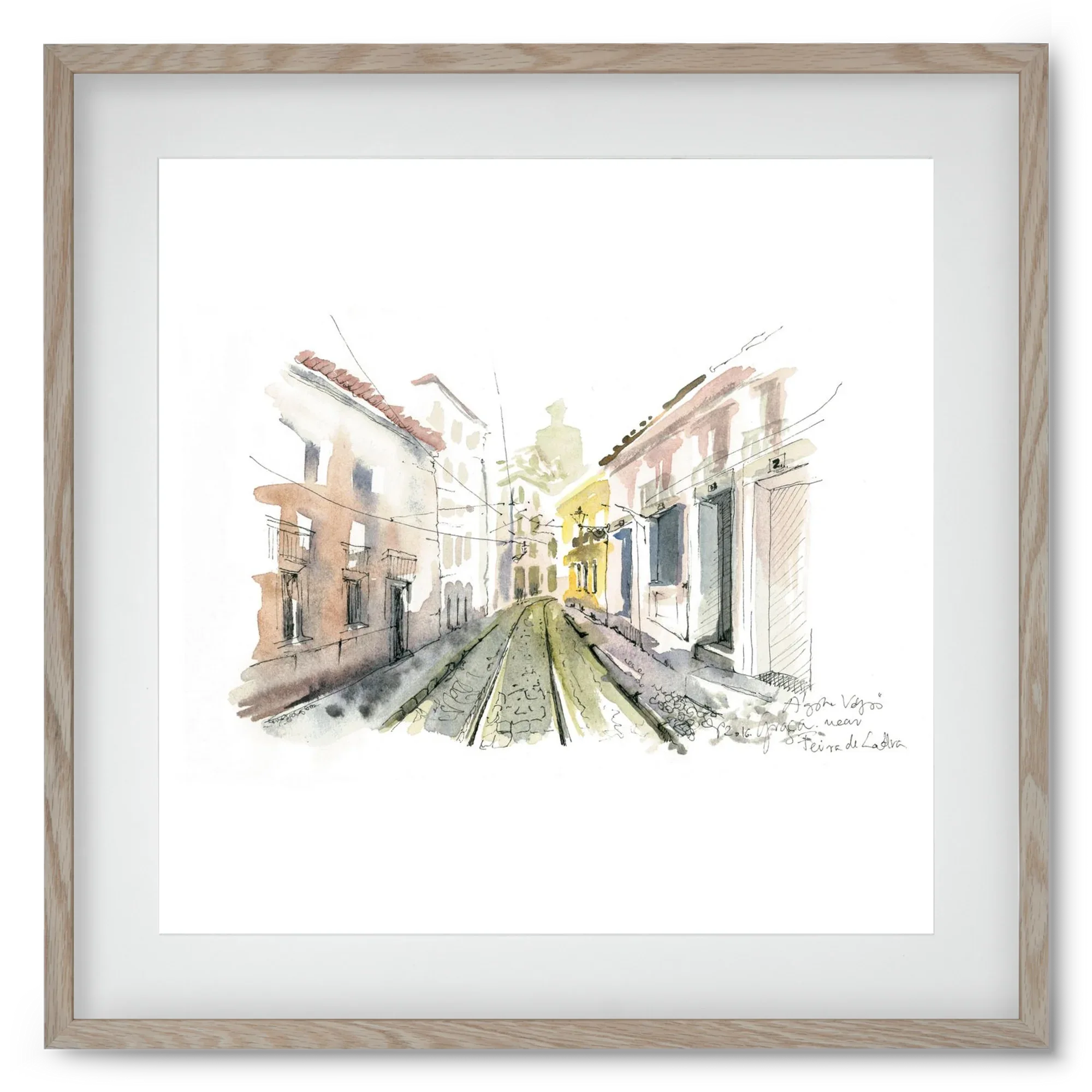 Lisbon Aquarelle No.8 - artbridge