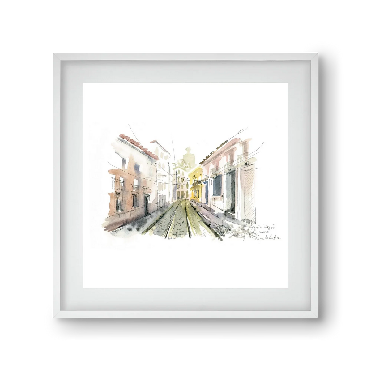 Lisbon Aquarelle No.8 - artbridge