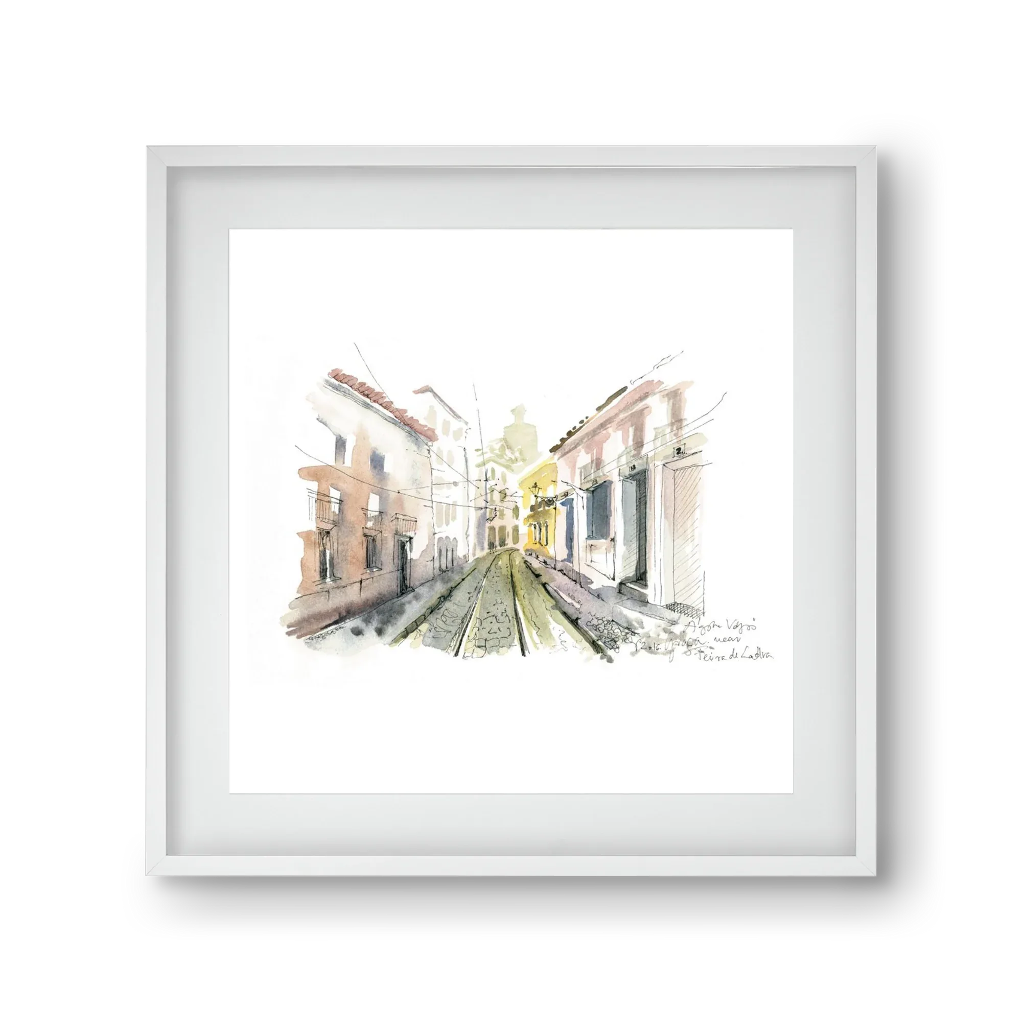 Lisbon Aquarelle No.8 - artbridge