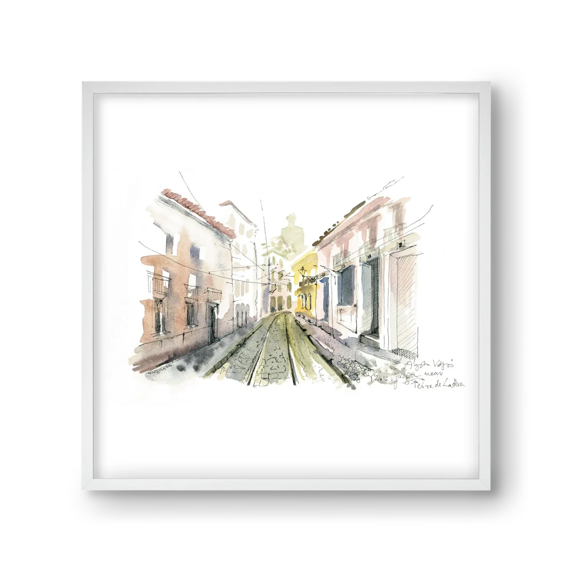 Lisbon Aquarelle No.8 - artbridge