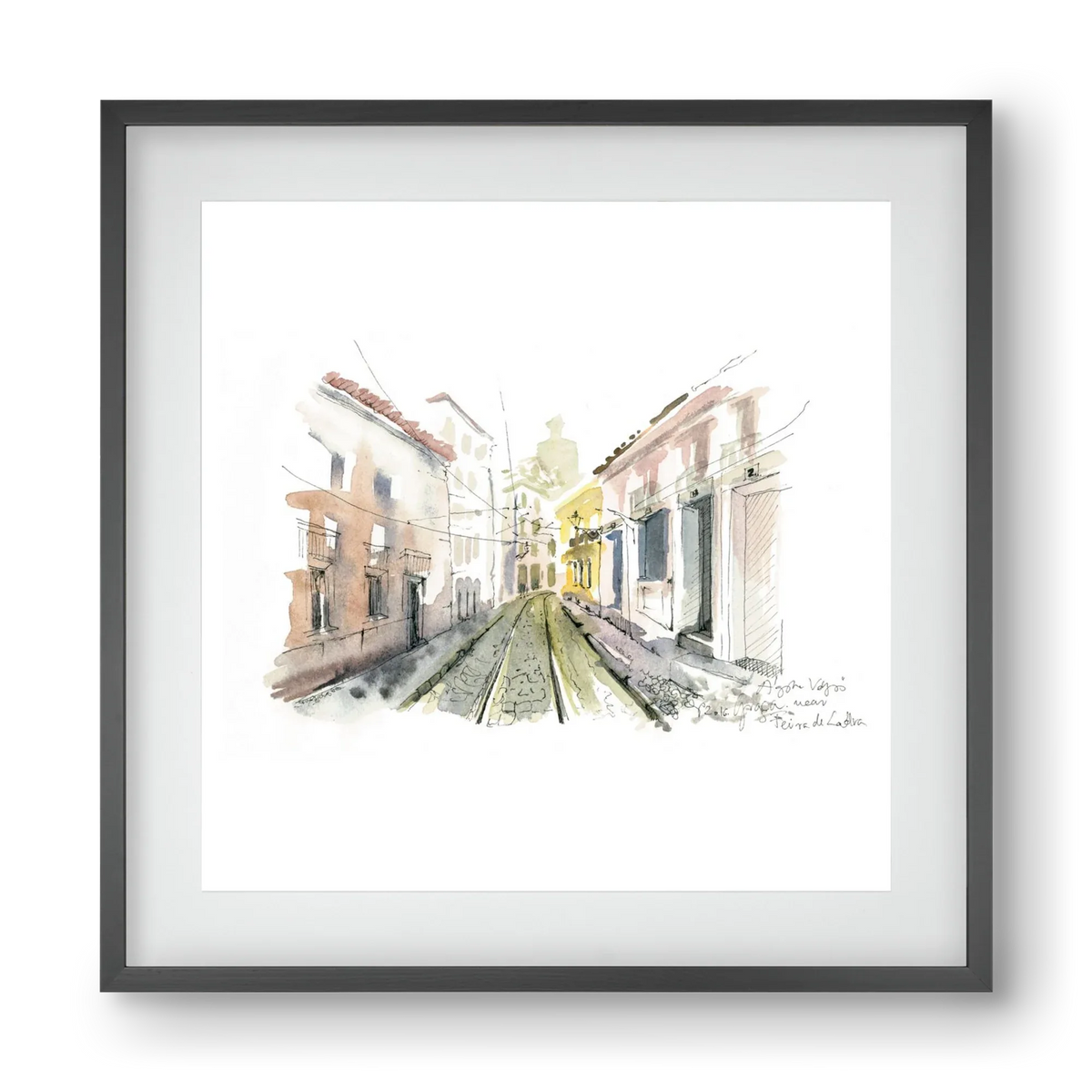 Lisbon Aquarelle No.8 - artbridge