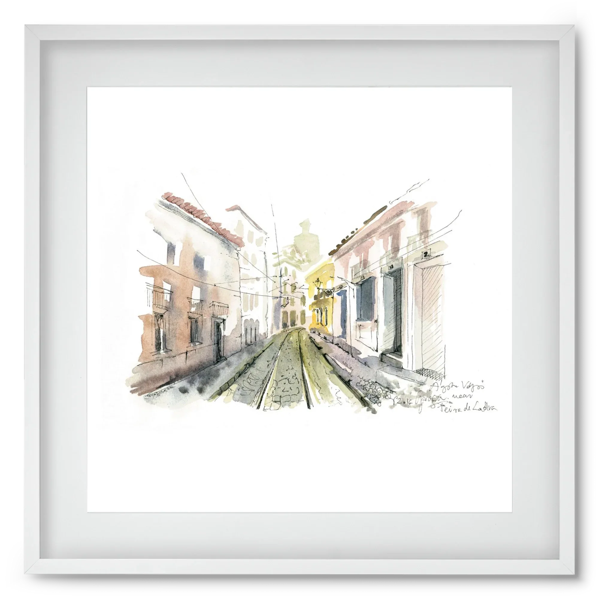 Lisbon Aquarelle No.8 - artbridge