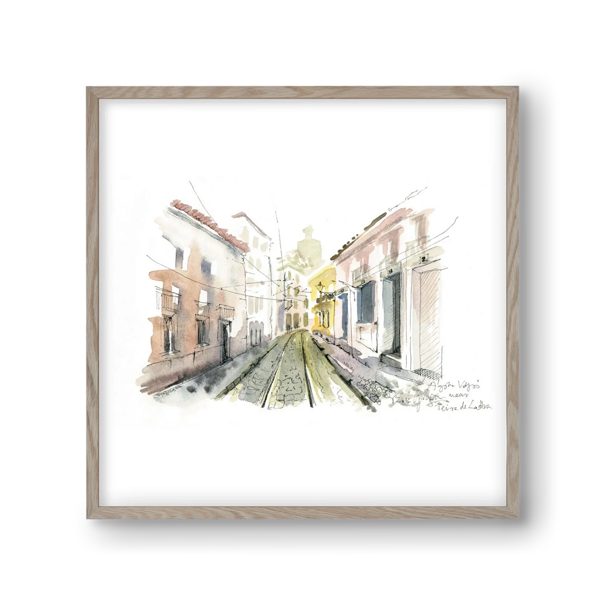 Lisbon Aquarelle No.8 - artbridge
