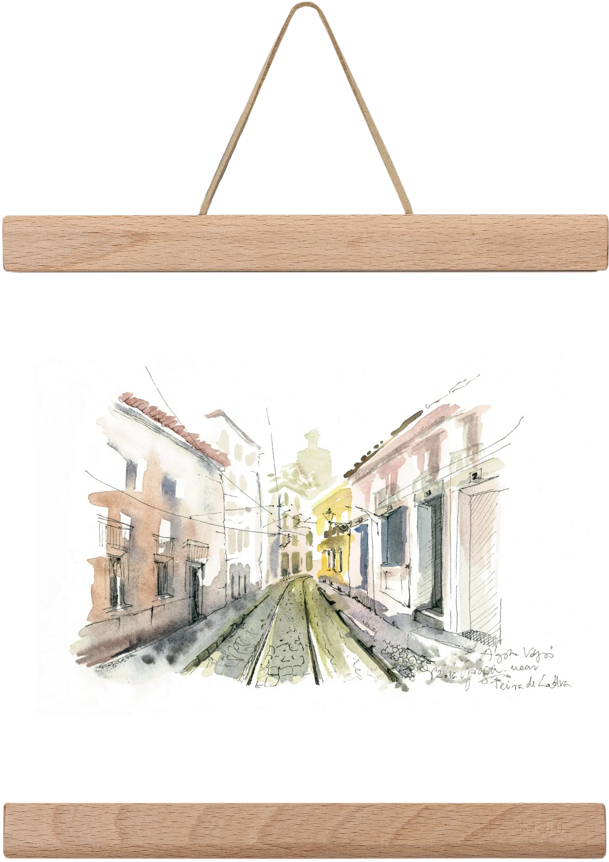 Lisbon Aquarelle No.8 - artbridge