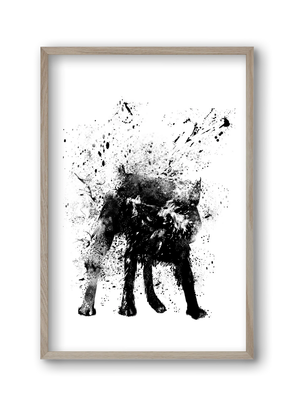 Wet dog - artbridge