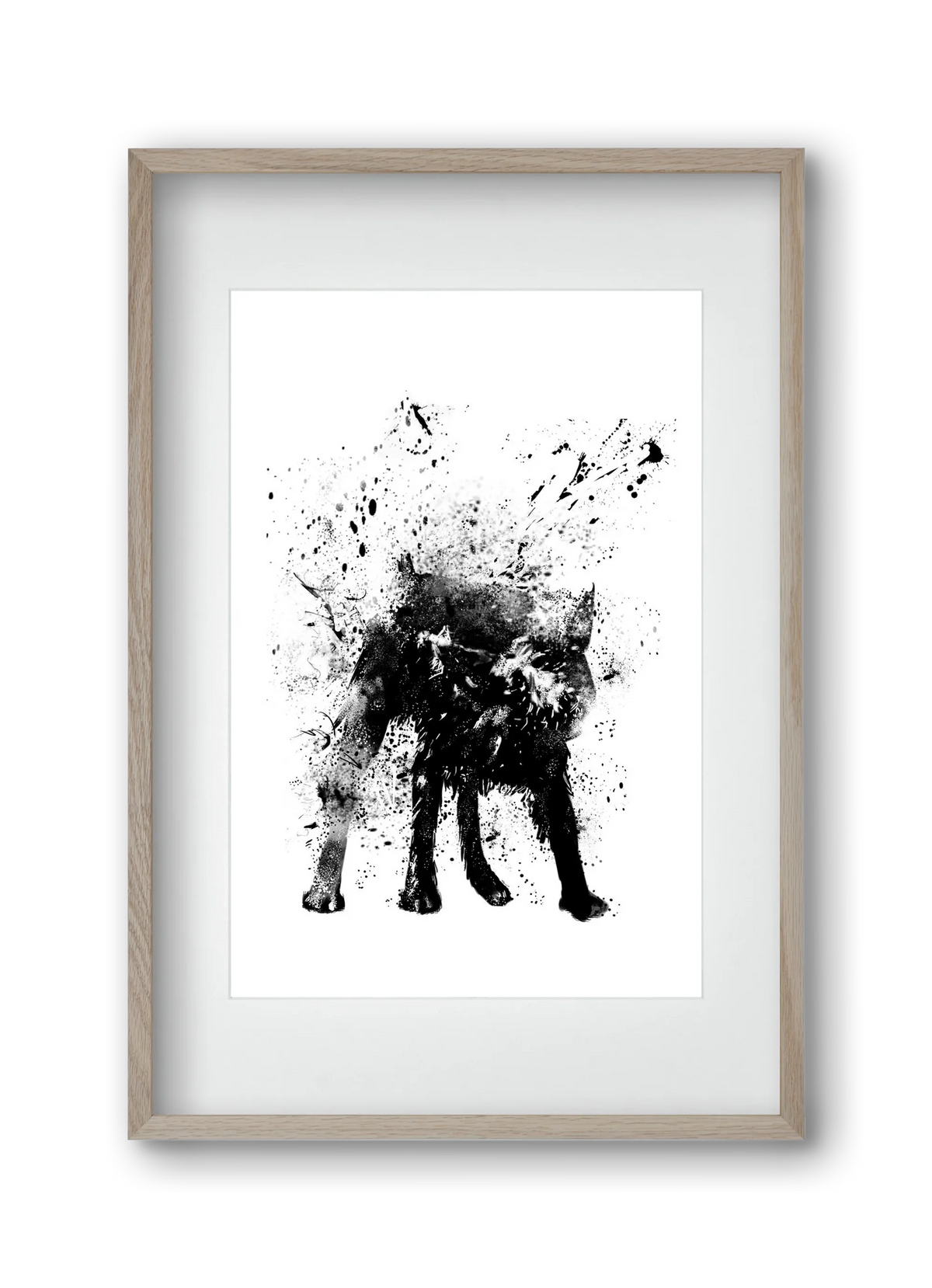 Wet dog - artbridge