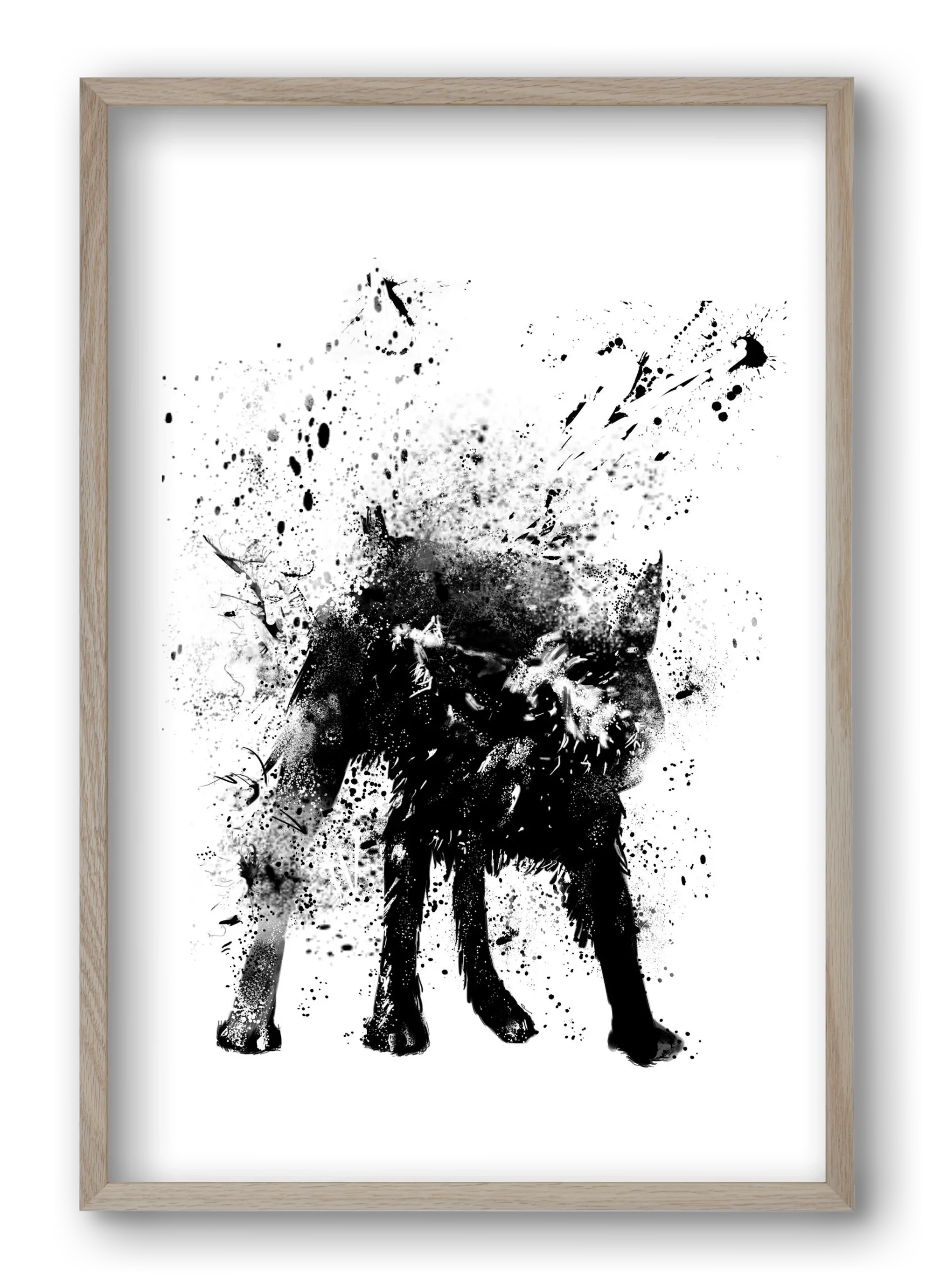 Wet dog - artbridge